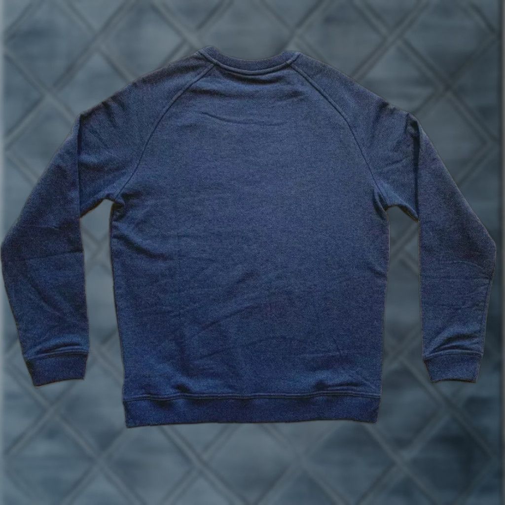 Public Rec Sweater Mens Small Blue Sweatshirt Weekend Crew Pima French Terry