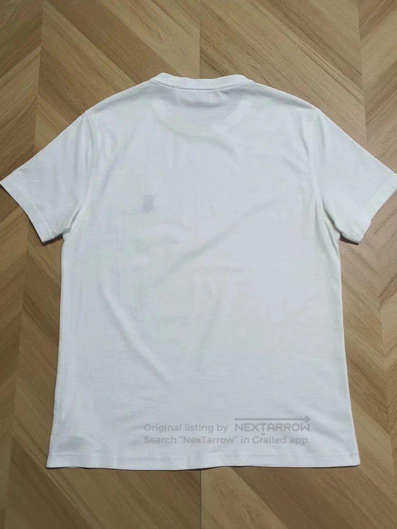 Burberry Burberry White Short Sleeve Embroidered T. Size US S / EU 44-46 / 1 - 2 Thumbnail