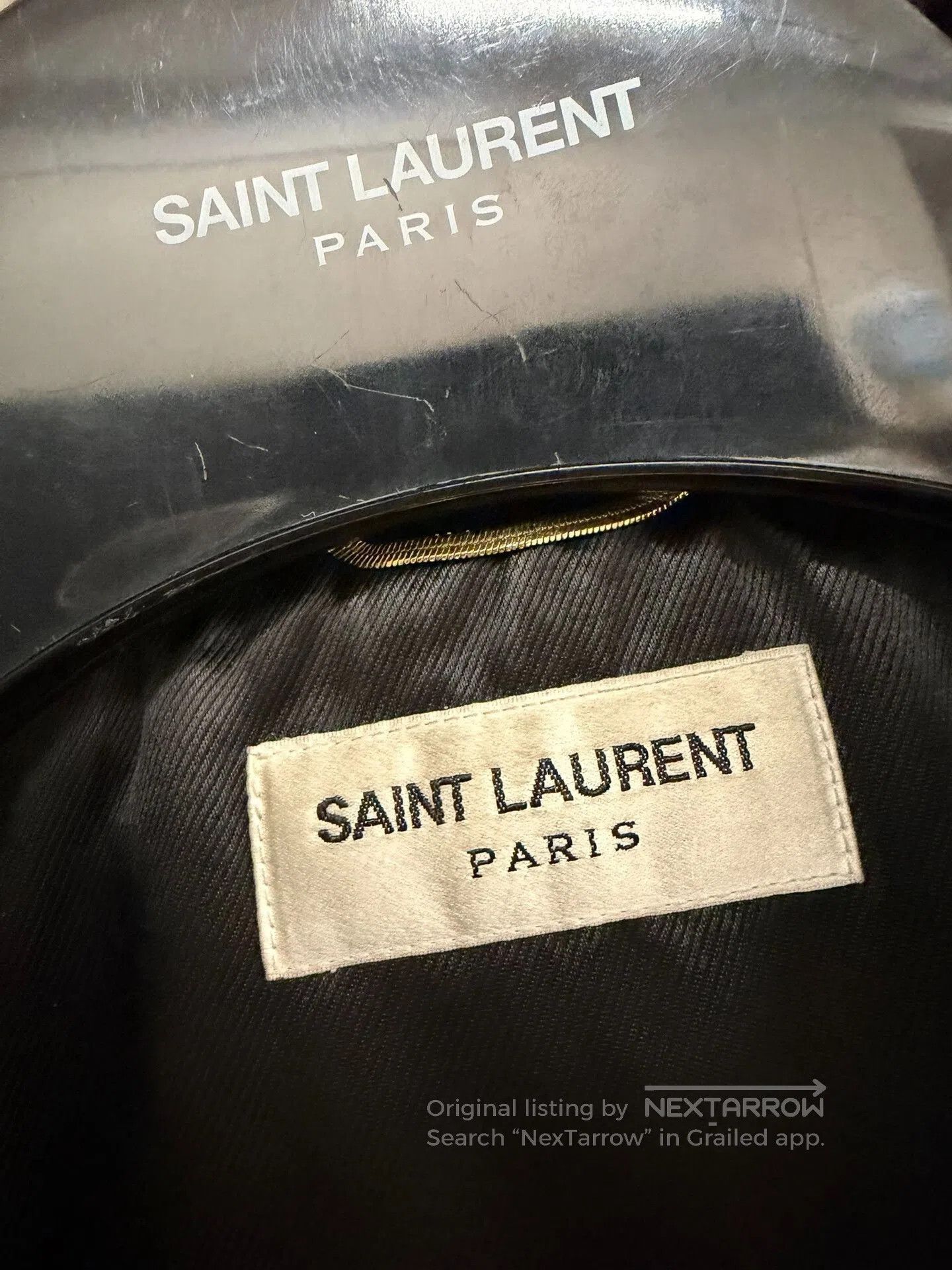 Saint Laurent Paris Saint Laurent Leather Biker Jacket SLP L01. Size US S / EU 44-46 / 1 - 2 Thumbnail
