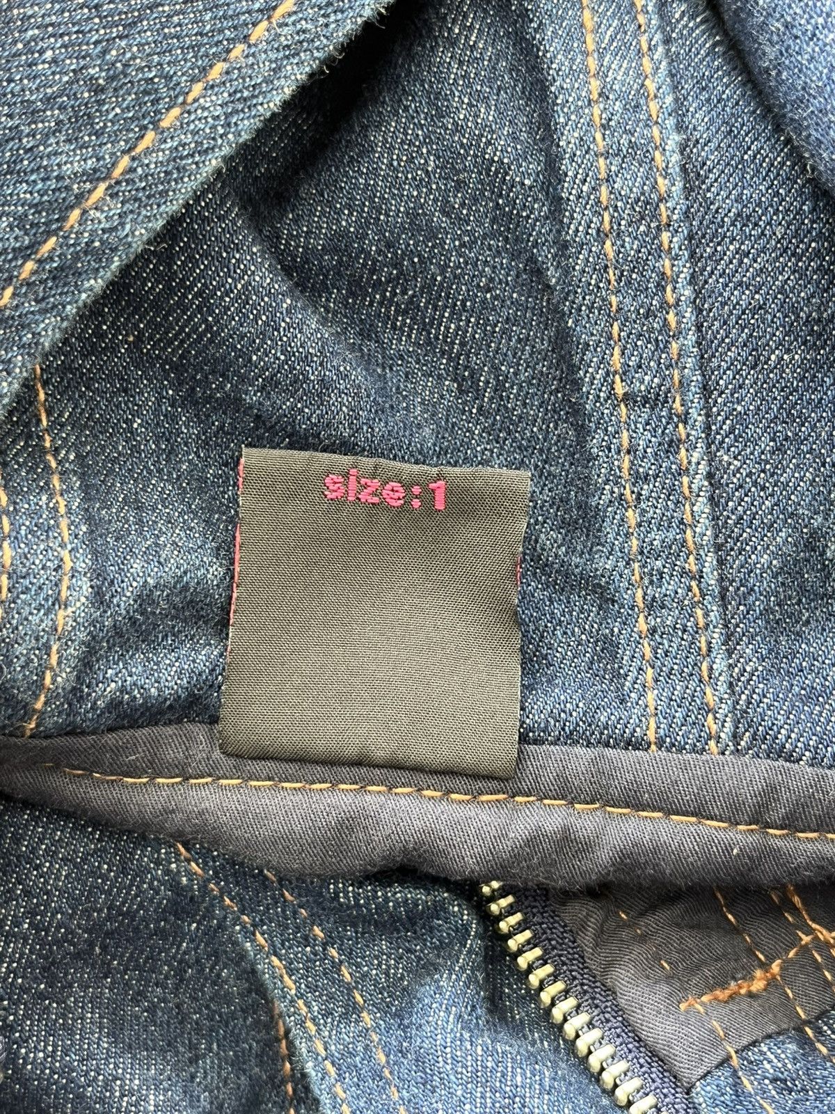 Japanese Brand 💥X-GIRL Bomber Hoodie Denim Jacket /Kapital style Size US XL / EU 56 / 4 - 9 Thumbnail