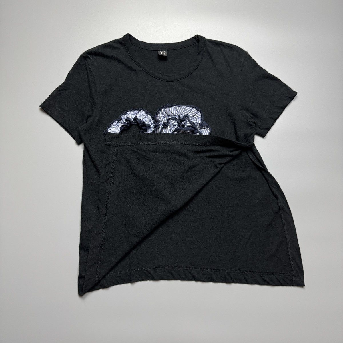 Y's Y’s By Yohji Yamamoto - Ruffled Slit Type Blouse Size XS / US 0-2 / IT 36-38 - 5 Thumbnail
