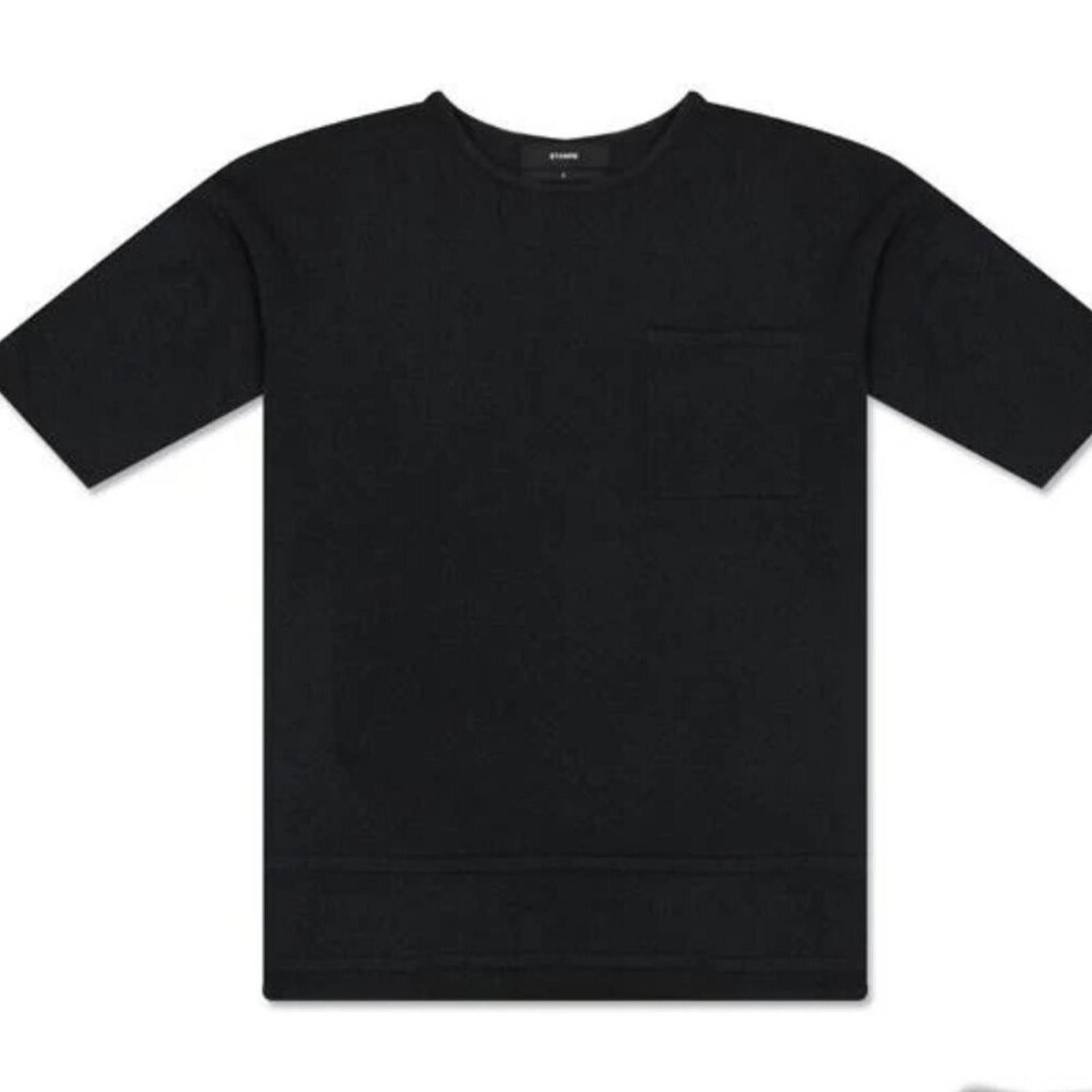 Stampd Stampd S/S Pocket Sweater Tee - Black Men's Medium $210 Size US M / EU 48-50 / 2 - 1 Thumbnail