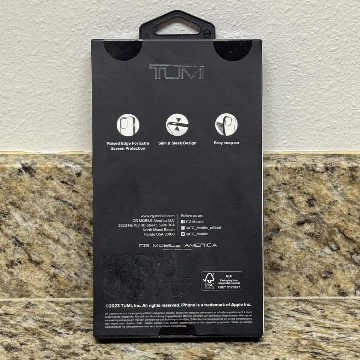 Tumi TUMI iPhone 15 Pro Max - Green Slim Ballistic MagSafe Case Size ONE SIZE - 2 Thumbnail