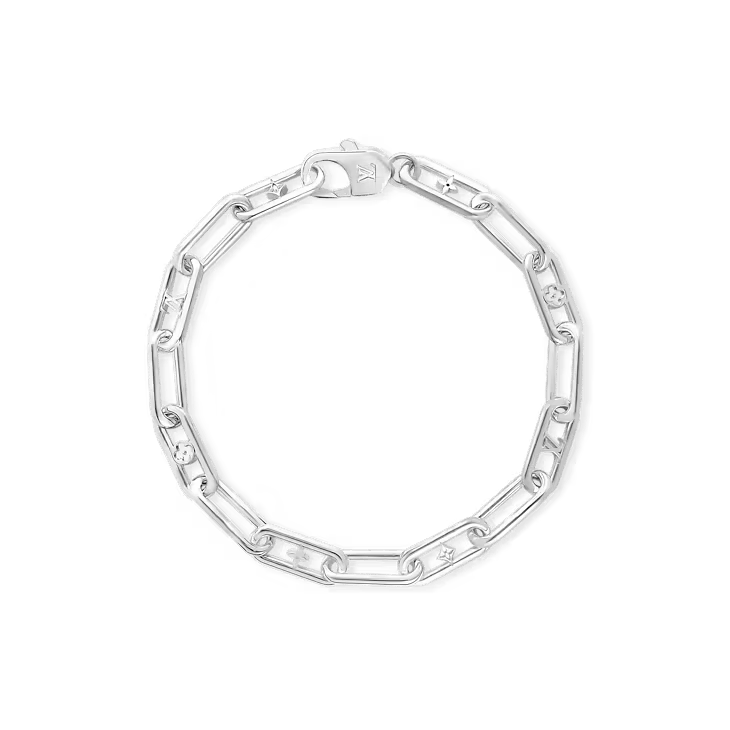 Louis Vuitton Sleek Monogram Bracelet - L Size ONE SIZE - 1 Thumbnail