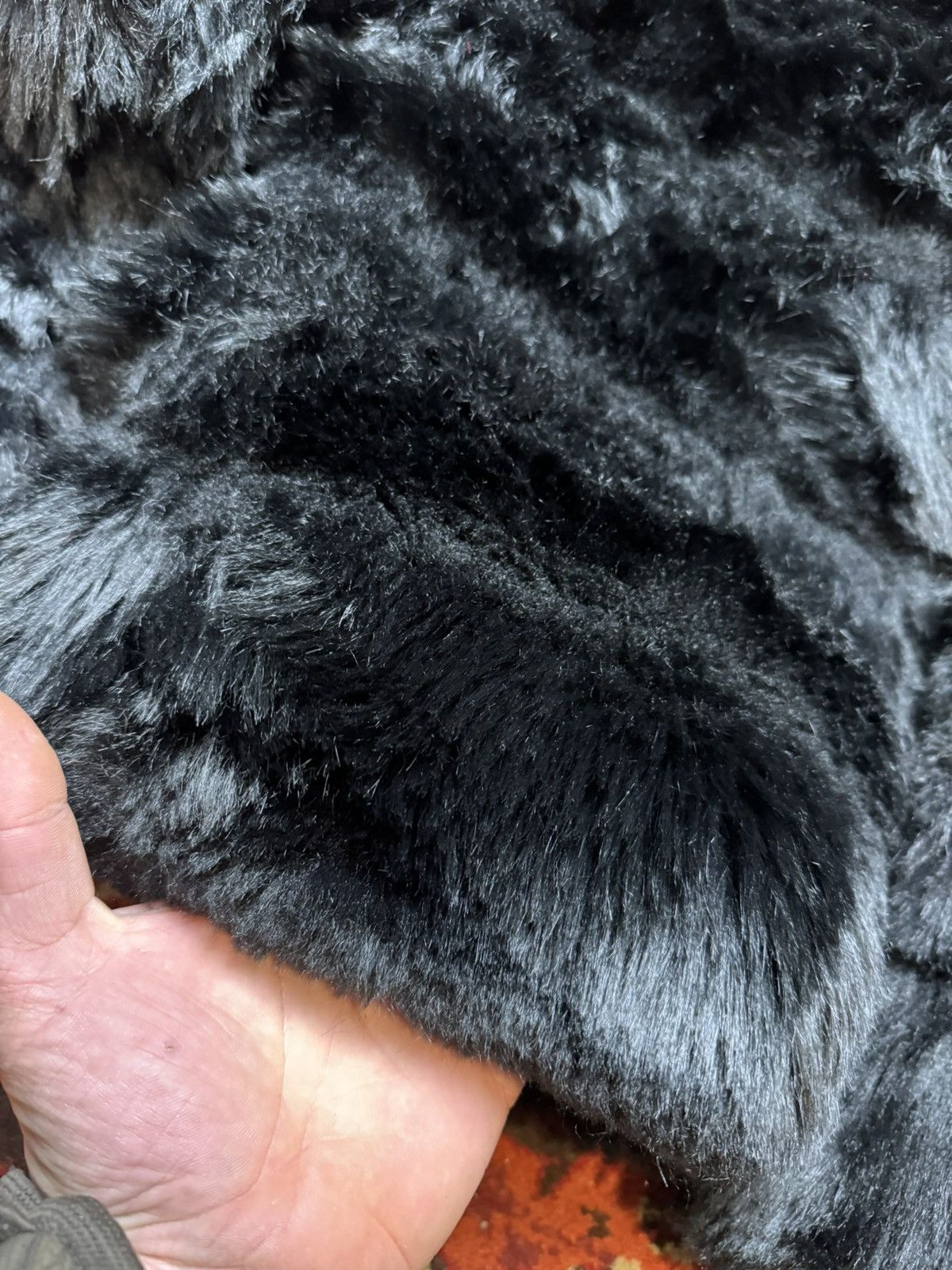 Japanese Brand Y2K Faux Fur Balenciaga Style Cropped Carti Opium Jacket Size US S / EU 44-46 / 1 - 4 Thumbnail
