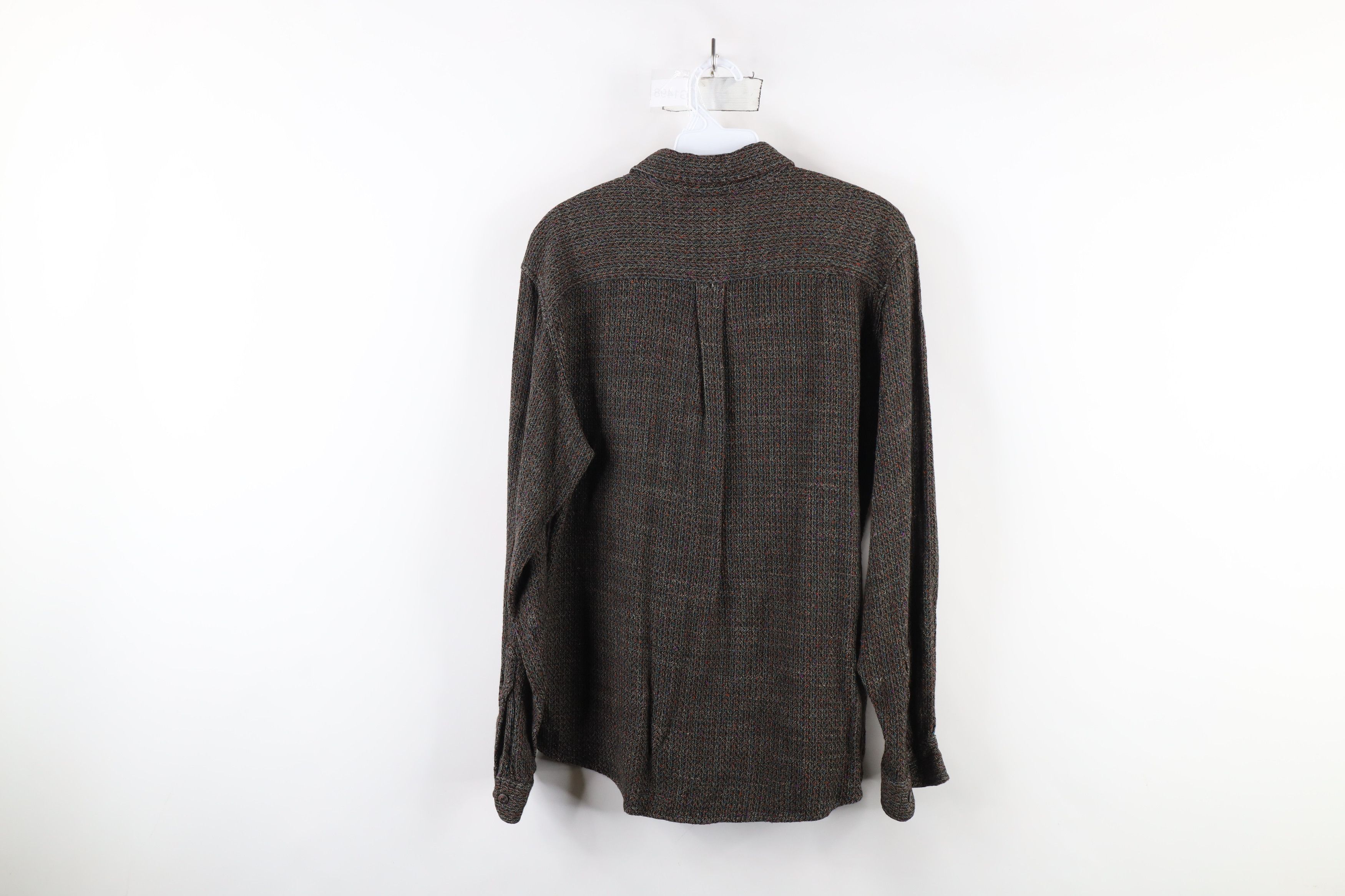 Vintage Vintage 70s Streetwear Rainbow Collared Button Shirt USA Size US M / EU 48-50 / 2 - 9 Thumbnail