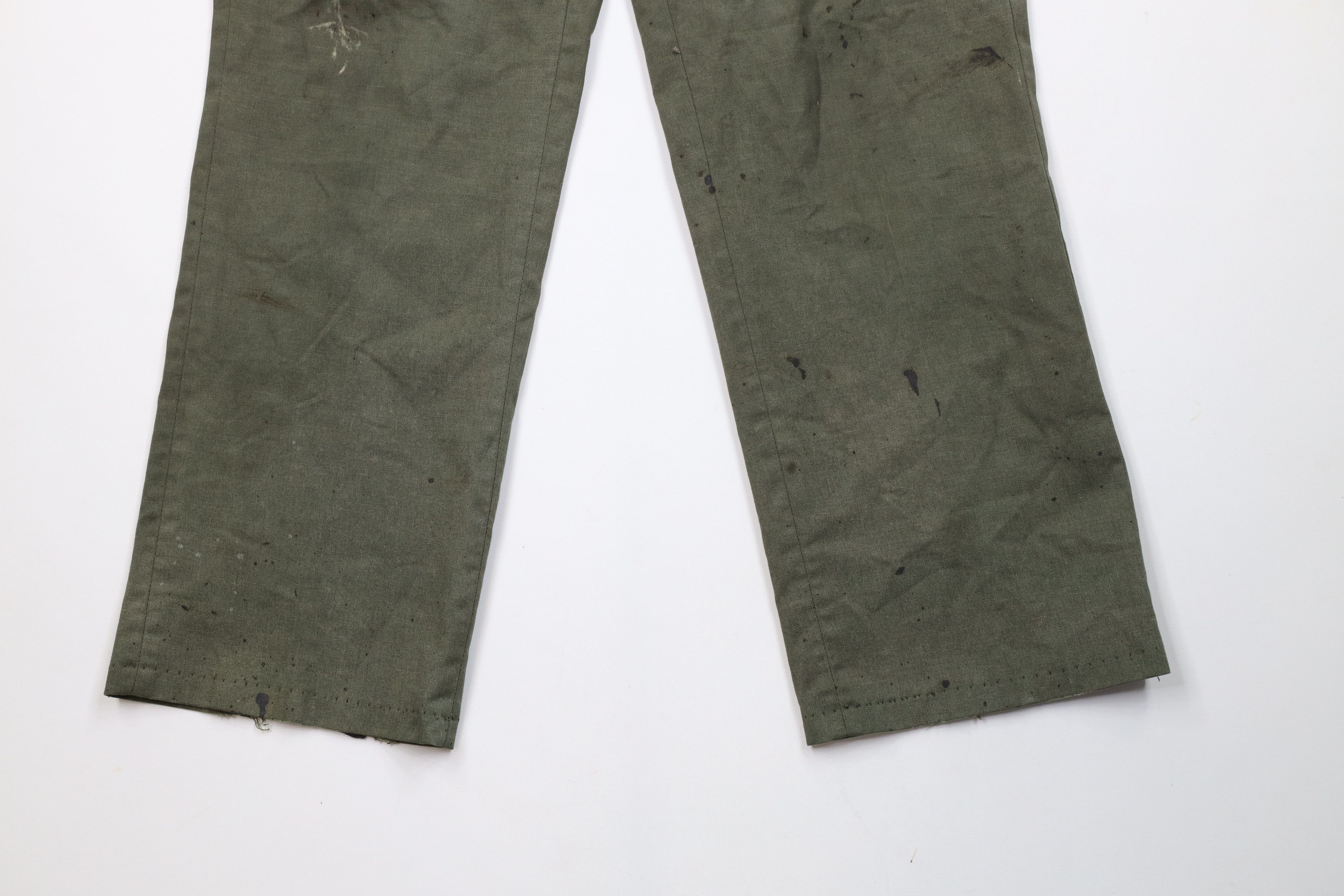 Vintage Vintage 60s Streetwear Workwear Wide Leg Chino Pants USA Size US 32 / EU 48 - 4 Thumbnail