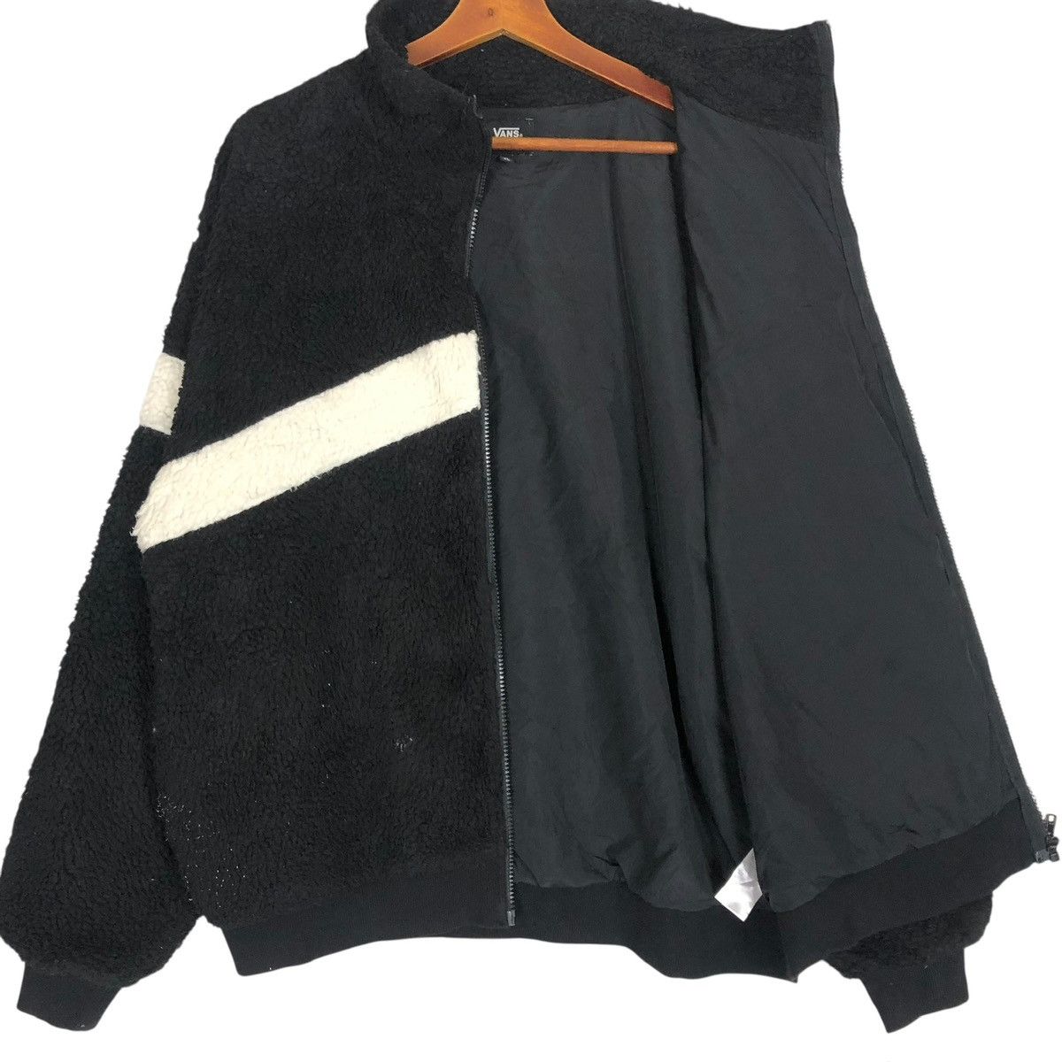Vans Vintage Vans Fleece Sherpa Jacket: Full Zip Streetwear Size US L / EU 52-54 / 3 - 7 Thumbnail