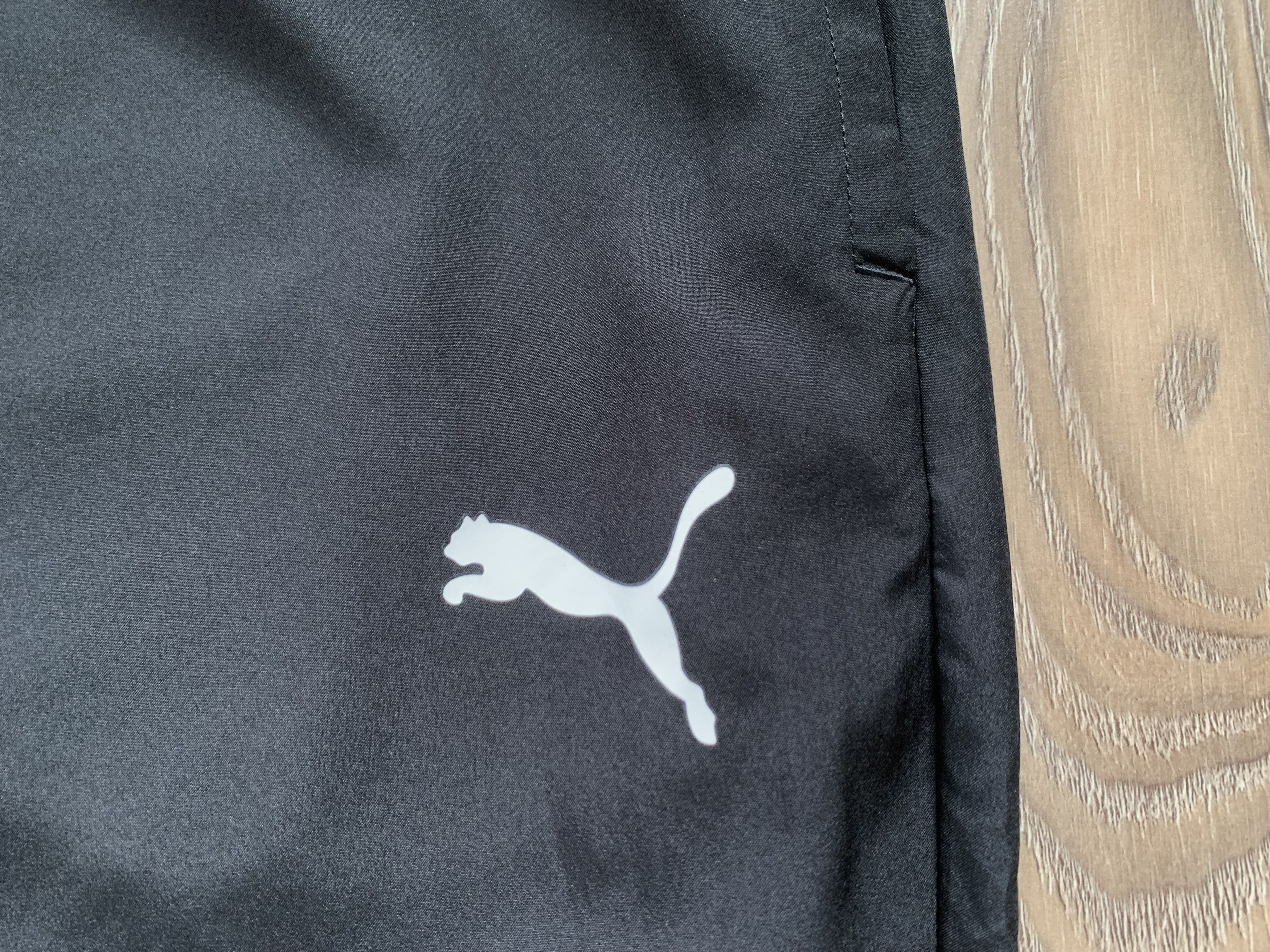 Puma Puma Black Track Sweatpants Training Pants Size US 38 / EU 54 - 5 Thumbnail