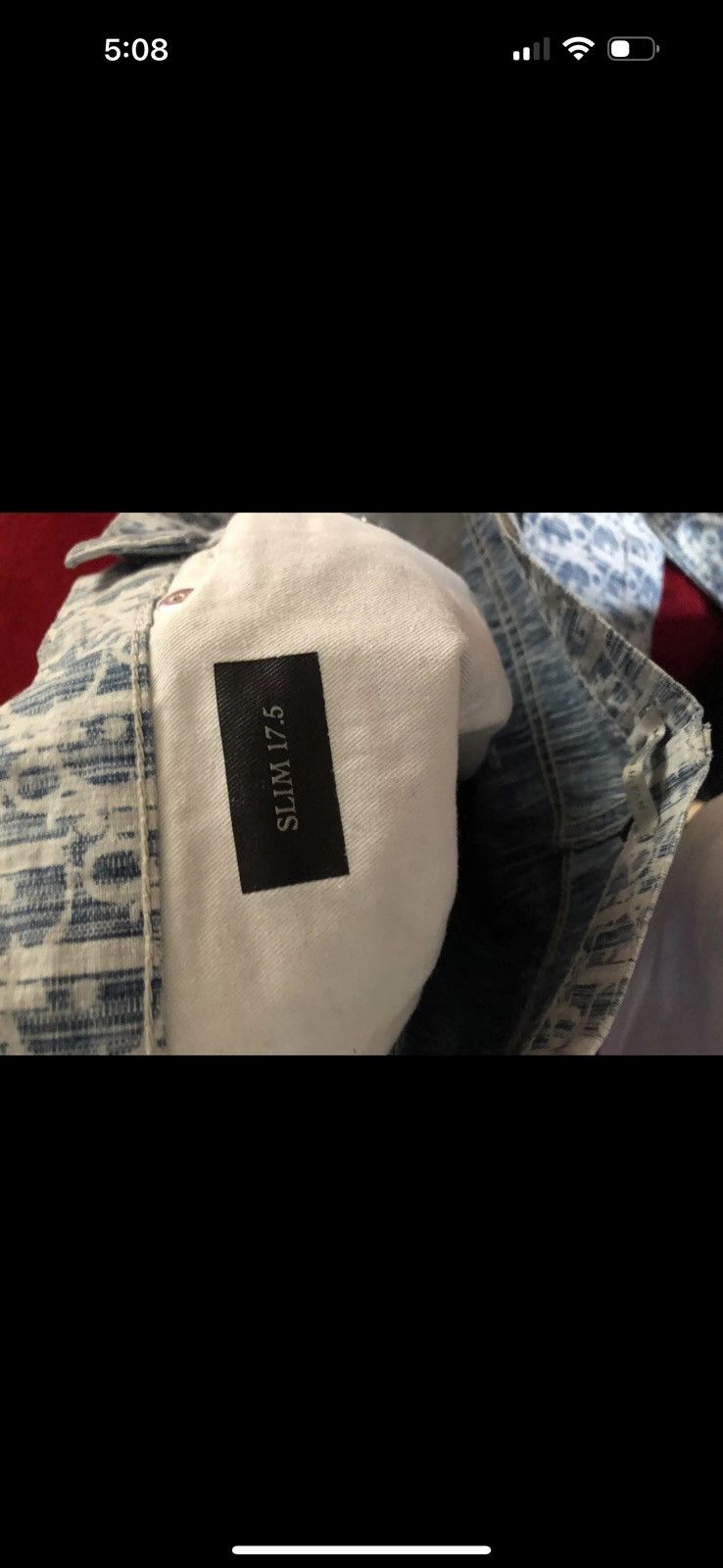 Dior CHRISTIAN DIOR OBLIQUE KASURI COTTON DENIM 30 Size US 30 / EU 46 - 6 Thumbnail