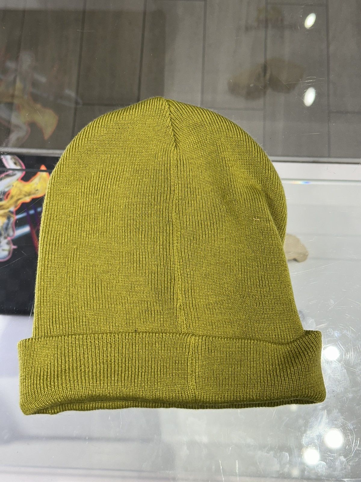 PACCBET Rassvet Paccbet Logo Beanie Olive Green Gosha Rubchinskiy Size ONE SIZE - 6 Thumbnail