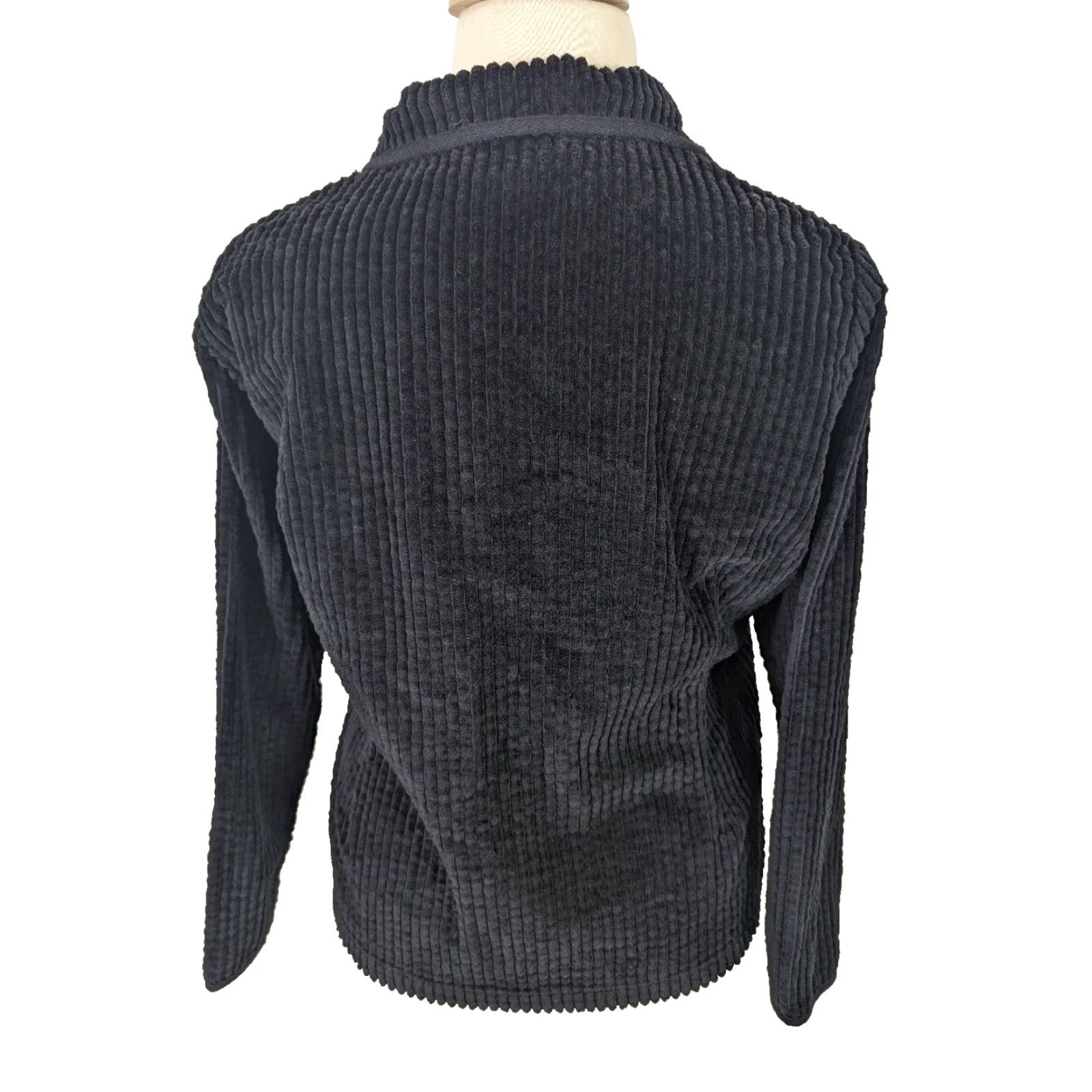 Vintage **VINTAGE WOOLRICH WOMEN’S BLACK XL COAT JACKET** User: Vintage Woolrich Women’s Black XL Coat Jacket Size XL / US 12-14 / IT 48-50 - 3 Thumbnail