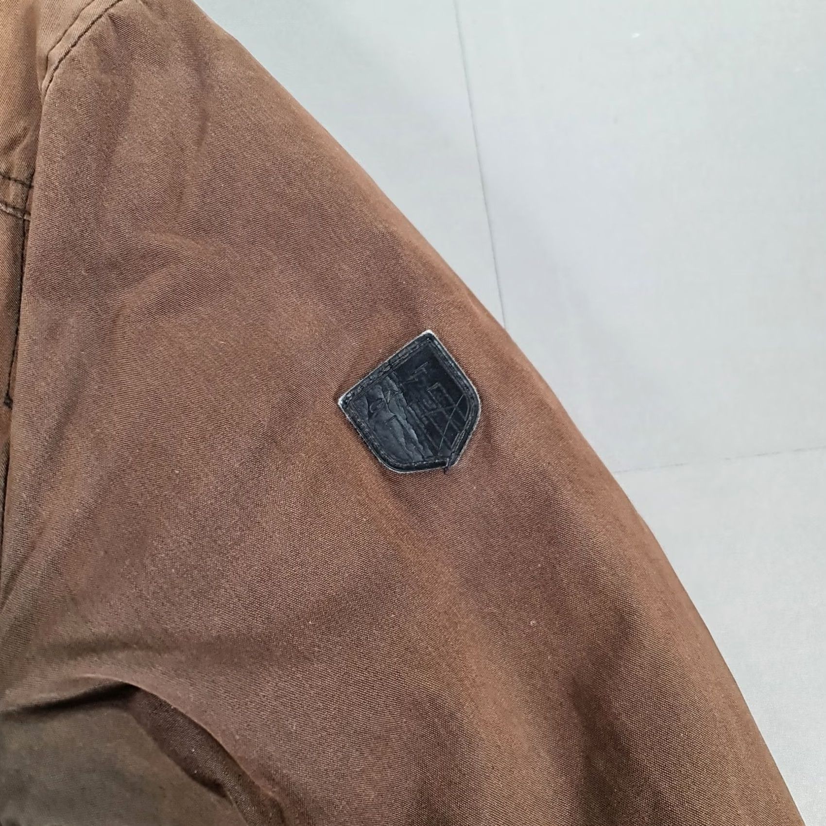 Gant GANT Mens Jacket Brown Small Full Zip Country The Moore Wax Cotton Jacket Size US S / EU 44-46 / 1 - 5 Thumbnail