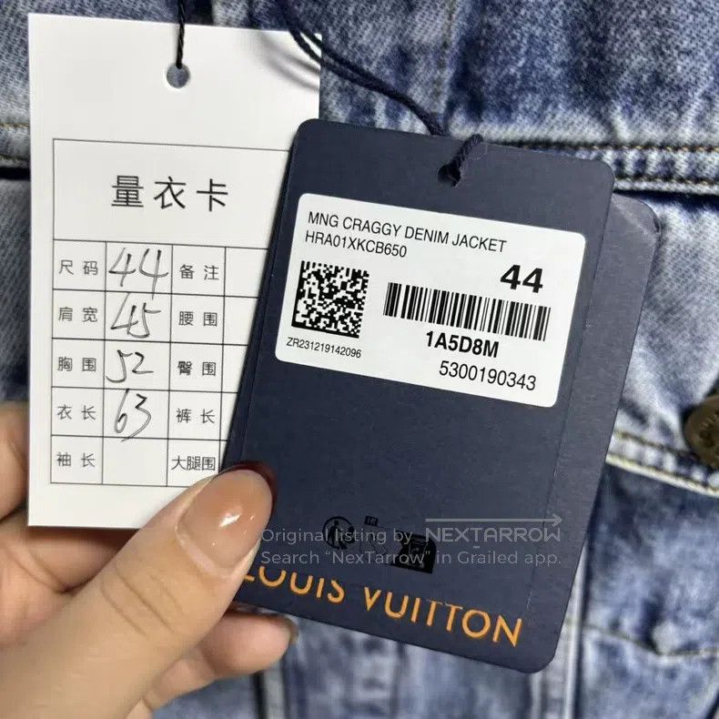 Louis Vuitton Louis Vuitton Blue casual denim jacket Size US S / EU 44-46 / 1 - 3 Thumbnail