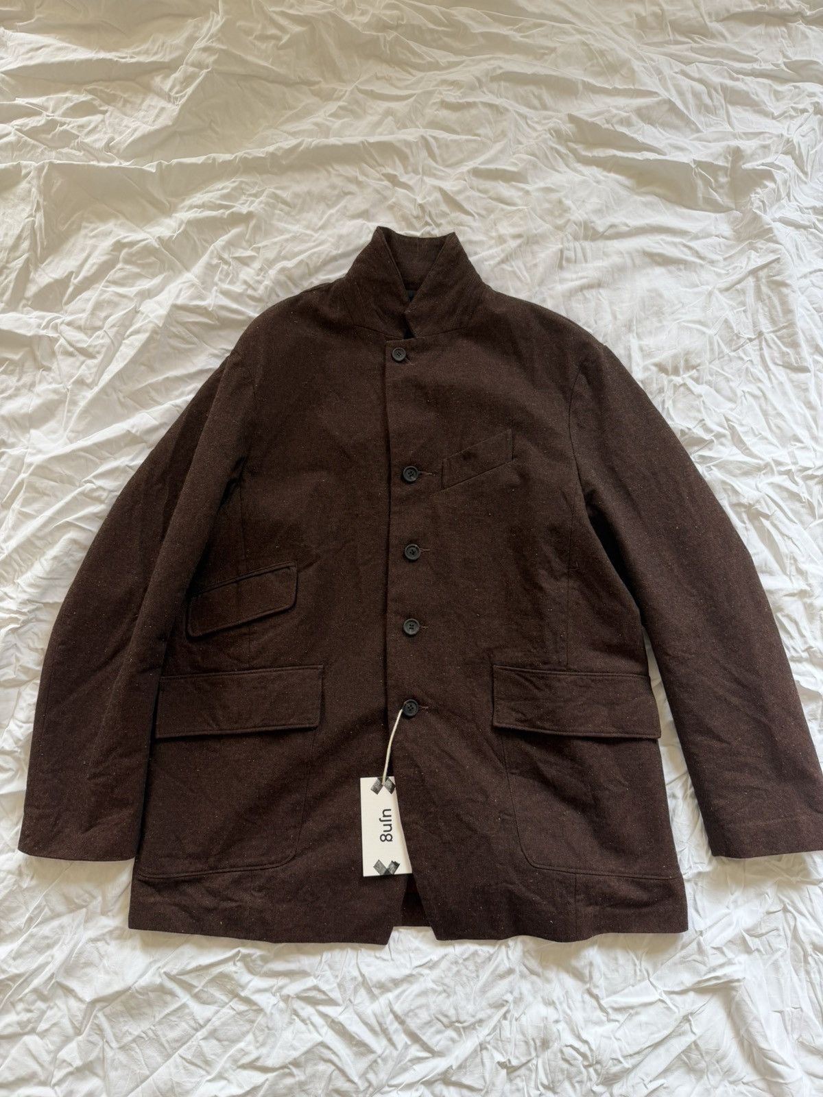 Other ATTEMPT — Speckled Stand-Collar Work Jacket (Liang Dong) Size US L / EU 52-54 / 3 - 3 Thumbnail
