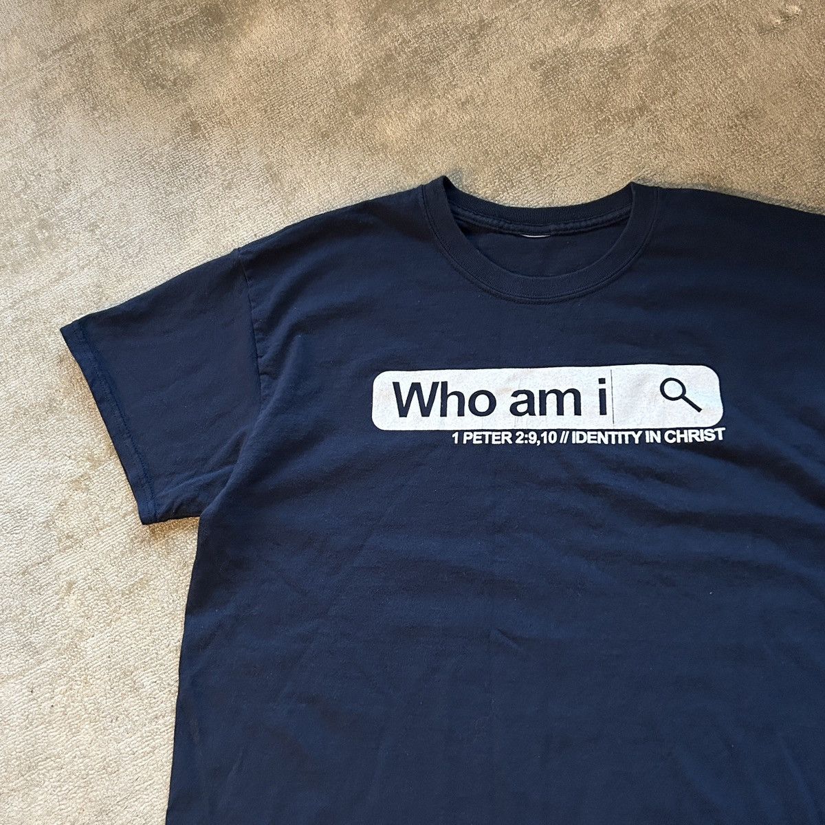 Vintage Who Am I Vintage Tee Size US L / EU 52-54 / 3 - 2 Thumbnail