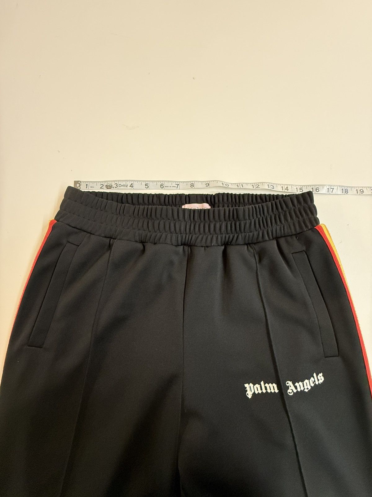 Palm Angels Palm Angels Rainbow Side Stripe Track Pants-Black Size US 34 / EU 50 - 21 Thumbnail