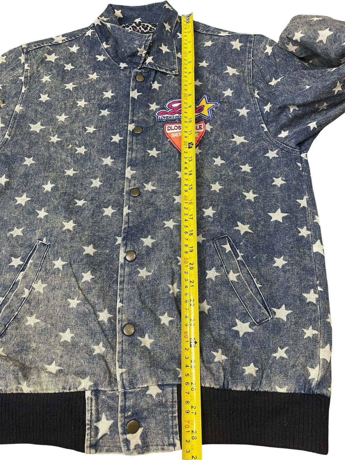 Rokit Vintage Rokit Denim Jacket Leopard Streetwear Size US M / EU 48-50 / 2 - 8 Thumbnail