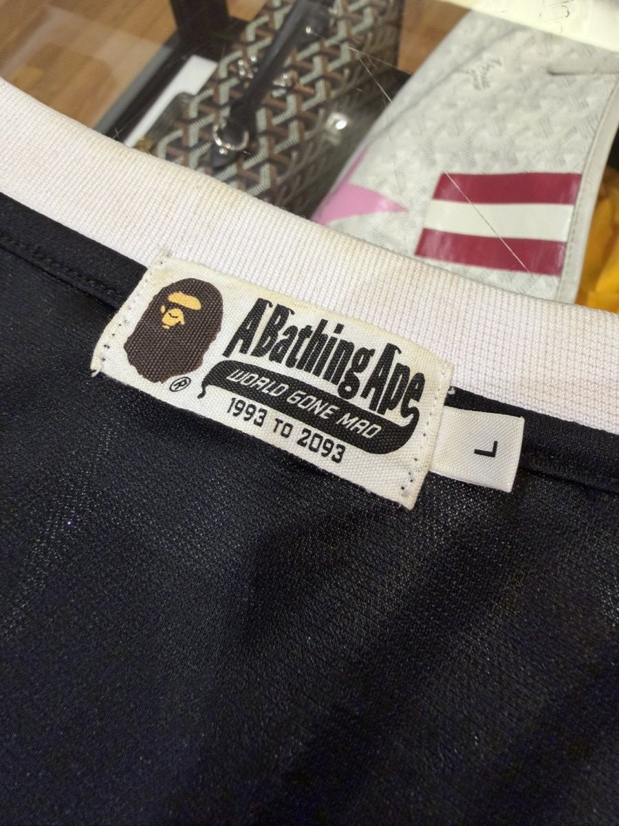 Bape Bape Team Sport Basketball Jersey - Black Size US L / EU 52-54 / 3 - 3 Thumbnail
