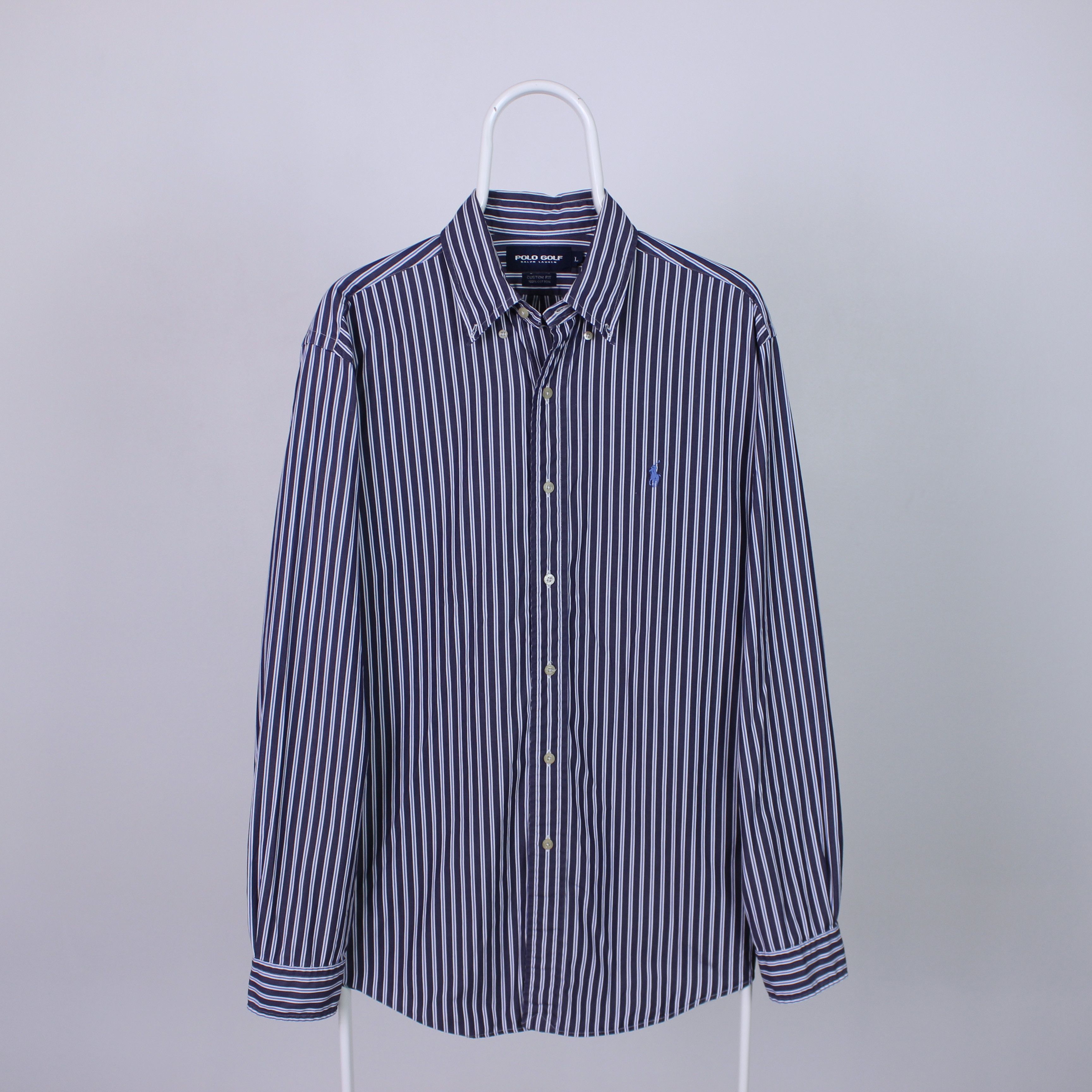 Polo Ralph Lauren Polo Ralph Lauren Shirt L XL custom fit striped Size US L / EU 52-54 / 3 - 11 Thumbnail