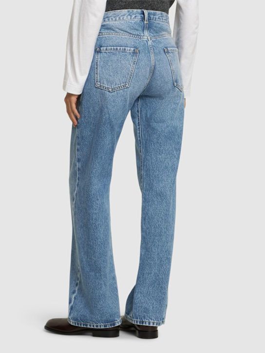 Maison Margiela oc11z0925 Contrast Pocket Straight-Leg Jeans in Blue Size 28" / US 6 / IT 42 - 3 Thumbnail
