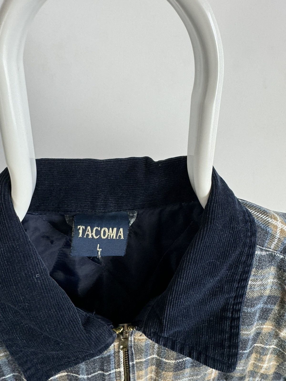 Vintage Vintage Tacoma Plaid Oversized Flannel Full Zip Overshirt Size US L / EU 52-54 / 3 - 3 Thumbnail