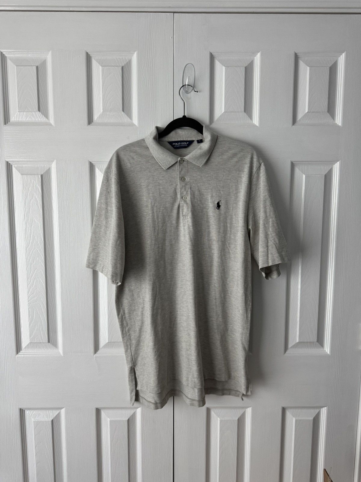 Polo Ralph Lauren Polo Shirt Ralph Lauren Polo Golf Heather Grey Cotton L Pony Size US L / EU 52-54 / 3 - 3 Thumbnail