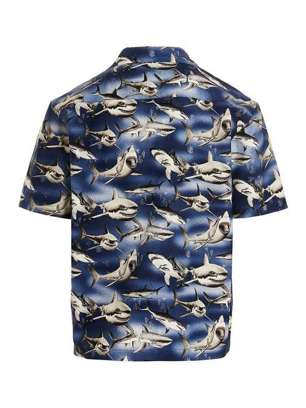 Palm Angels o1y0325 Patterned Shirt in Multicolor Size US M / EU 48-50 / 2 - 3 Thumbnail