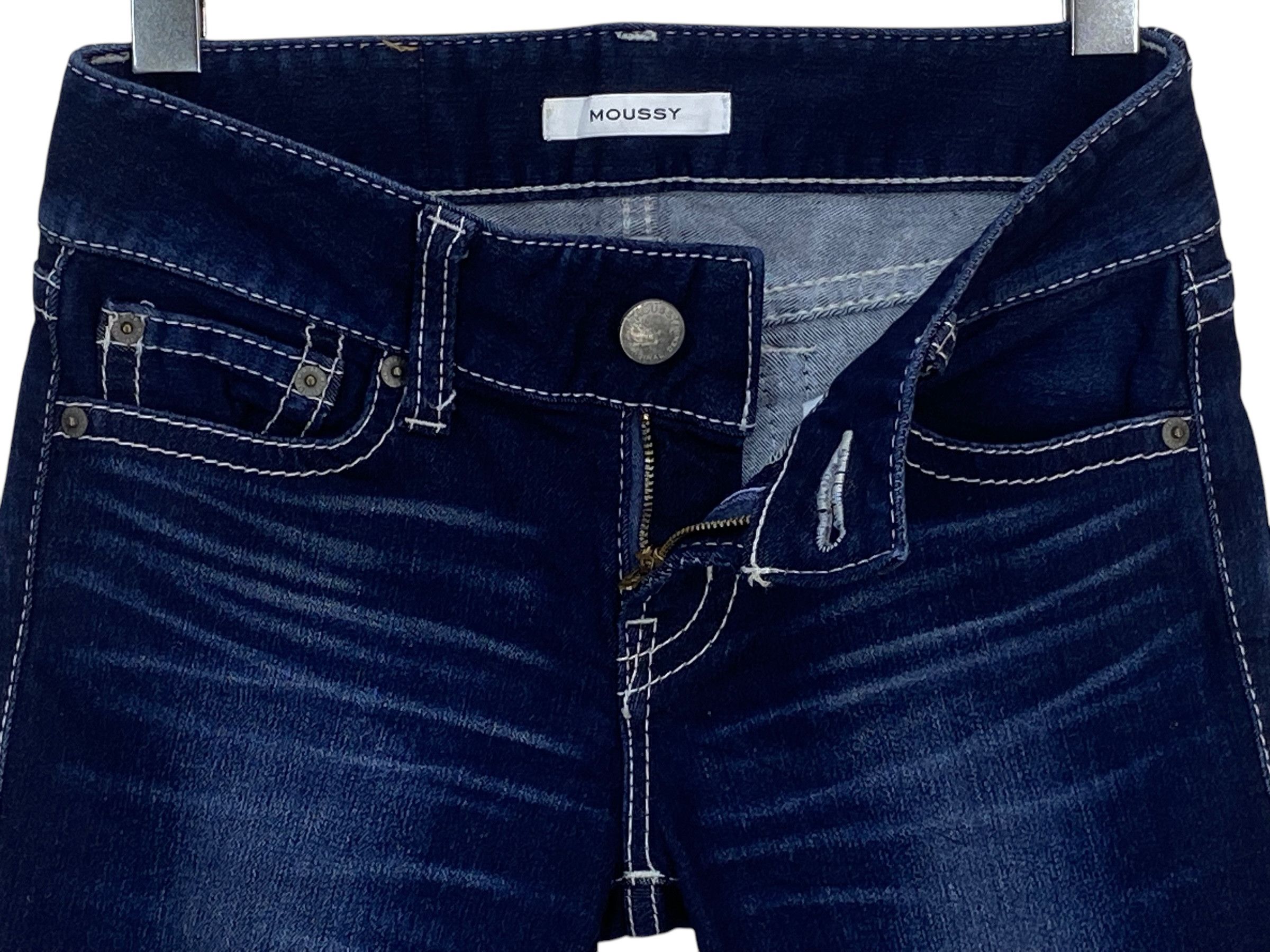 Japanese Brand × MOUSSY Moussy Jeans Skinny Jeans Low Rise Jeans Size 25" / US 0 / IT 36 - 7 Thumbnail