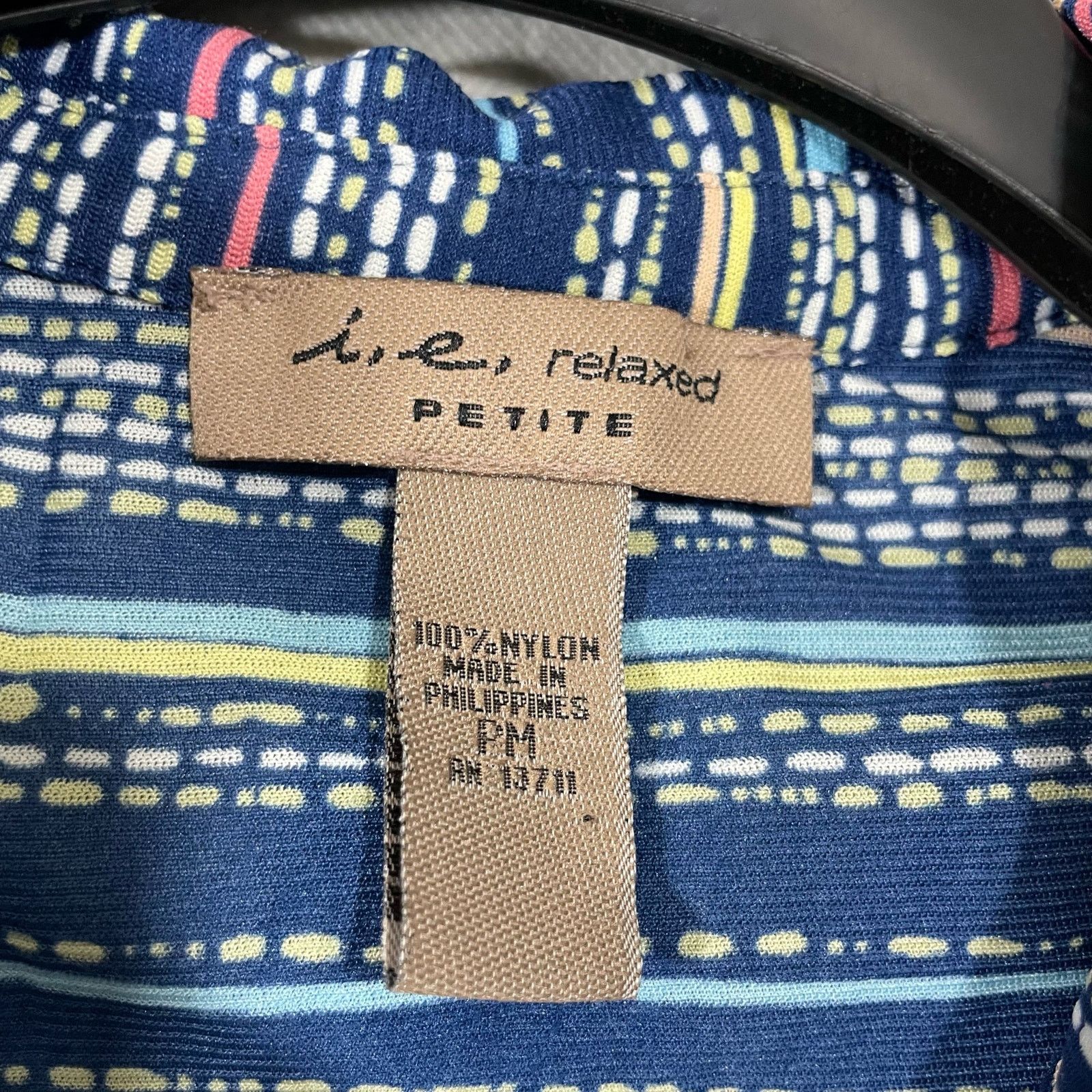 Vintage I.E. Relaxed Vintage Y2K Striped Button Up Shirt - Medium Size M / US 6-8 / IT 42-44 - 4 Thumbnail