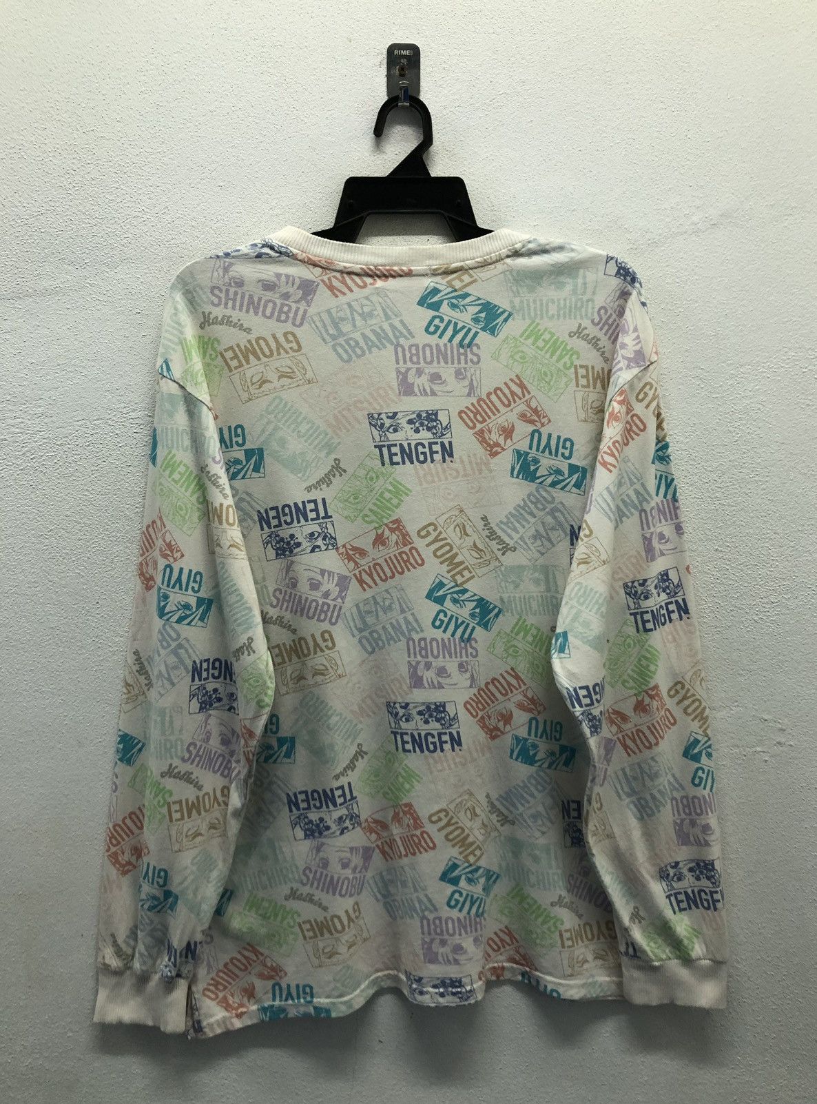 Anime Demon Slayer Kimetsu No Yaiba Hashira Long Sleeve T-Shirt Size US XL / EU 56 / 4 - 2 Thumbnail