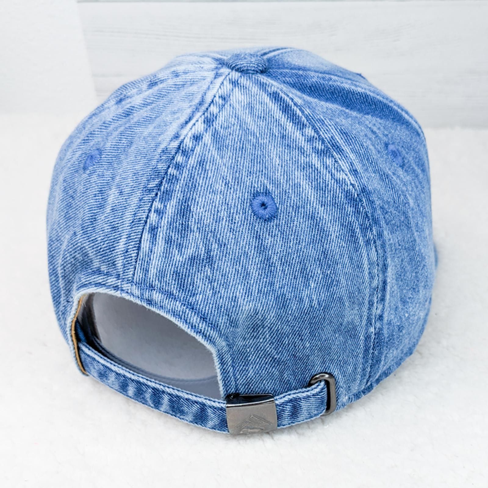 Other Denim Hat With Sequin Football Patch Size ONE SIZE - 2 Thumbnail