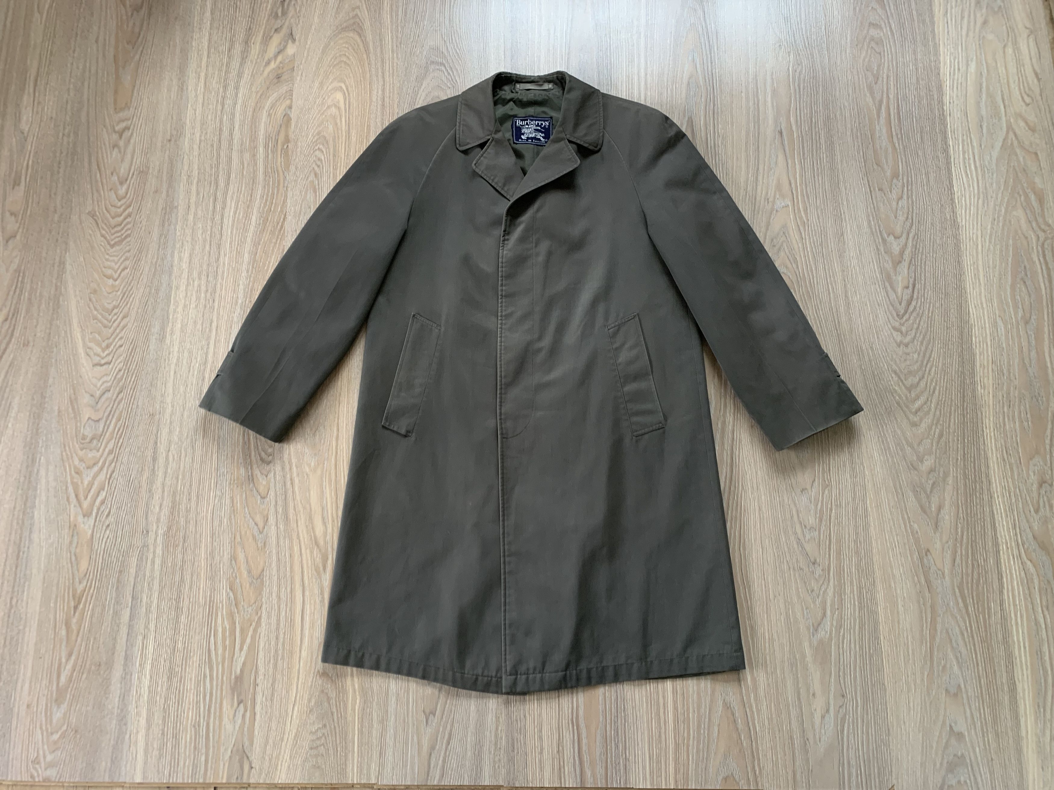 Burberry × Vintage Vintage Rare Burberrys Commuter II Olive Trench Coat Size US M / EU 48-50 / 2 - 1 Thumbnail