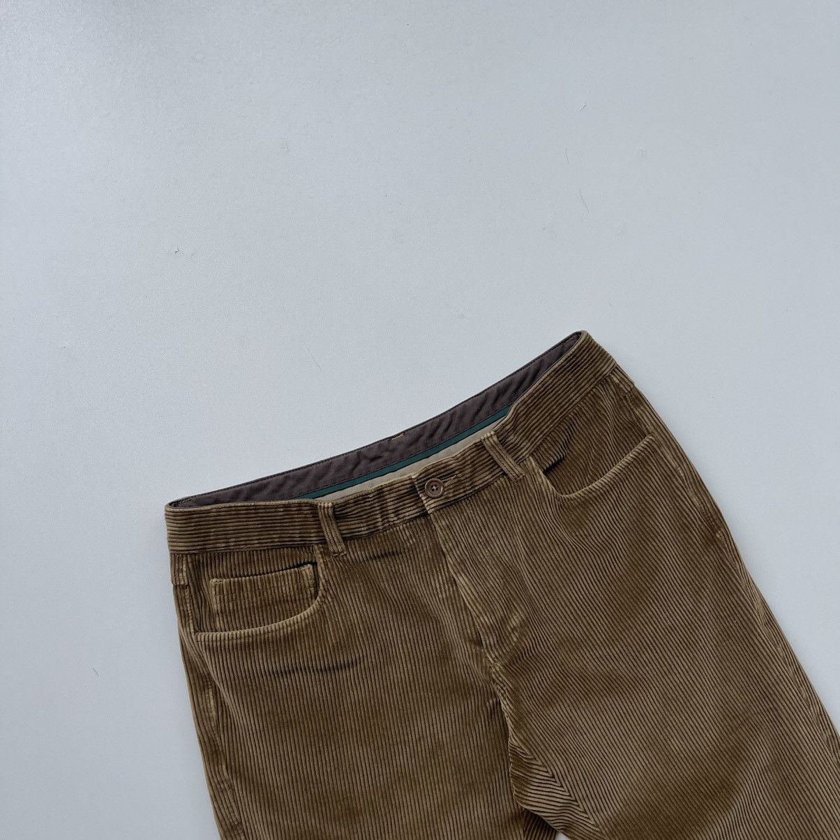 Beretta Beretta Corduroy Duca Visconti Di Modrone Chino Pants Brown Size US 34 / EU 50 - 2 Thumbnail