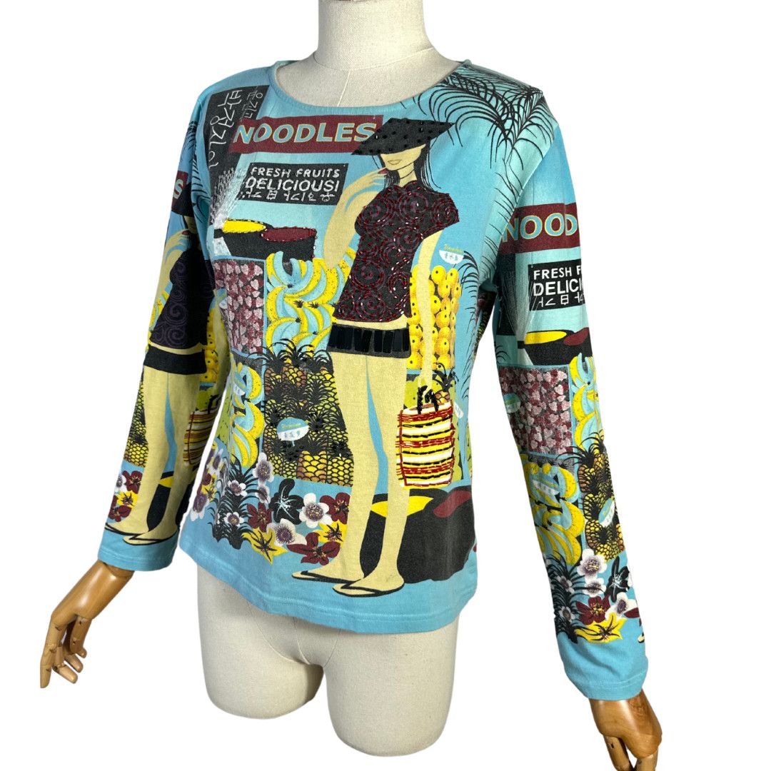 Custo Barcelona Custo Barcelona Y2K Noodles top Size M / US 6-8 / IT 42-44 - 3 Thumbnail