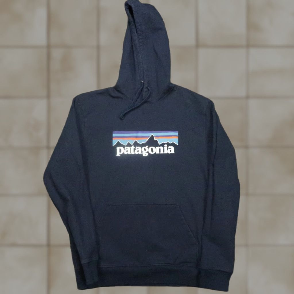 Patagonia Patagonia Hoodie Mens Medium Blue P-6 Logo Uprisal Hoody Pullover Regular Fit Size US M / EU 48-50 / 2 - 1 Thumbnail