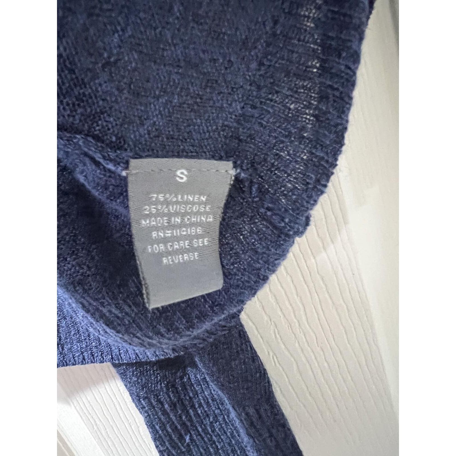 & Other Stories Retro-ology Linen Long Sleeve Women Blue Size S A003287 Size S / US 4 / IT 40 - 10 Thumbnail