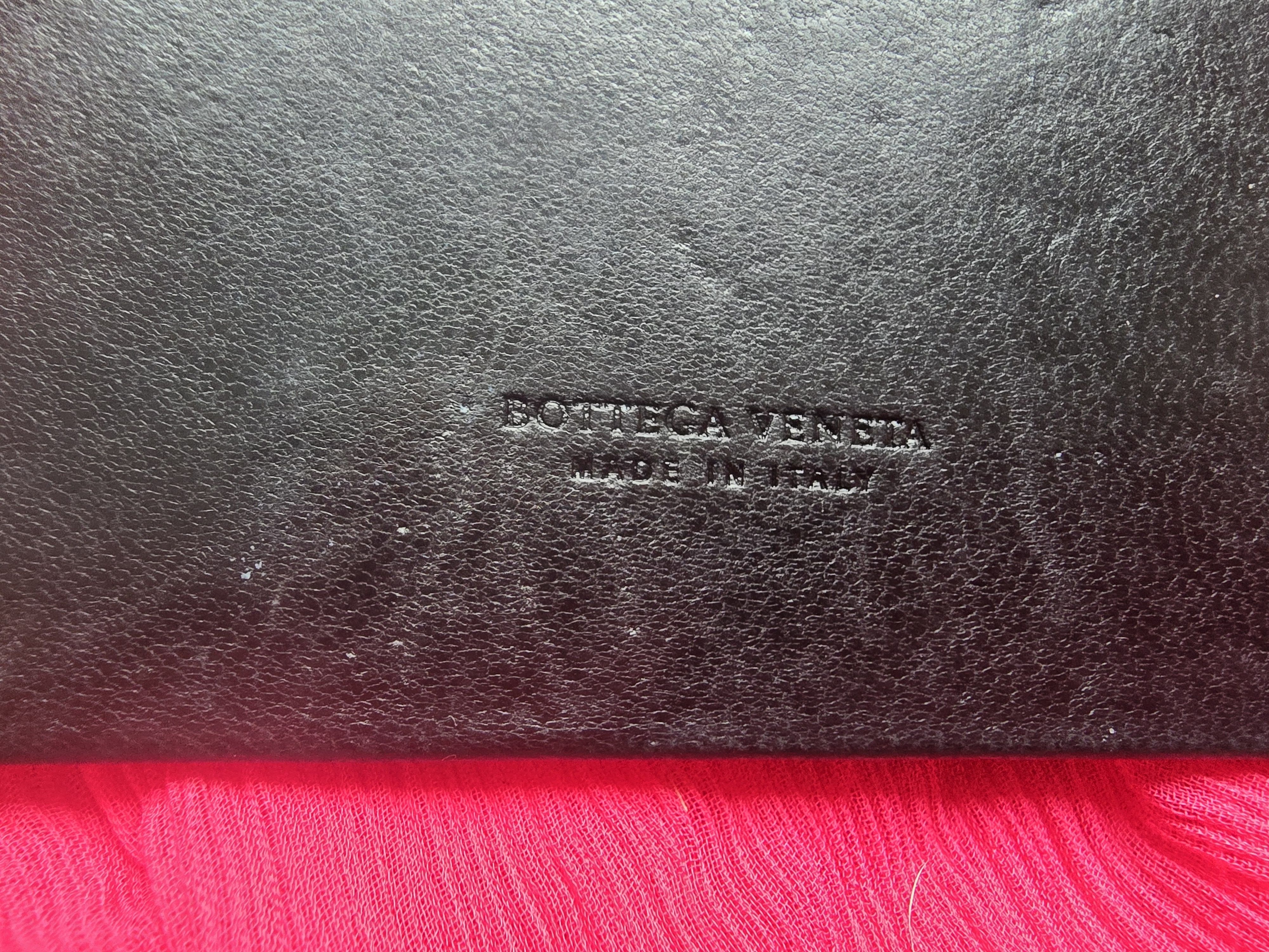 Bottega Veneta Luxury Designer: BOTTEGA VENETA Vntg Black Leather Mirror Size ONE SIZE - 8 Thumbnail