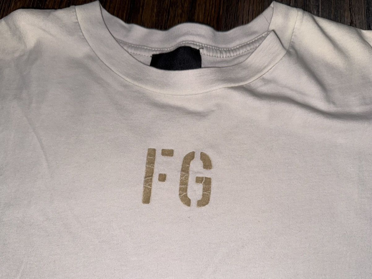 Fear of God Fear Of God 7th Collection FG Logo Vintage T-shirt Size XL Size US XL / EU 56 / 4 - 2 Thumbnail