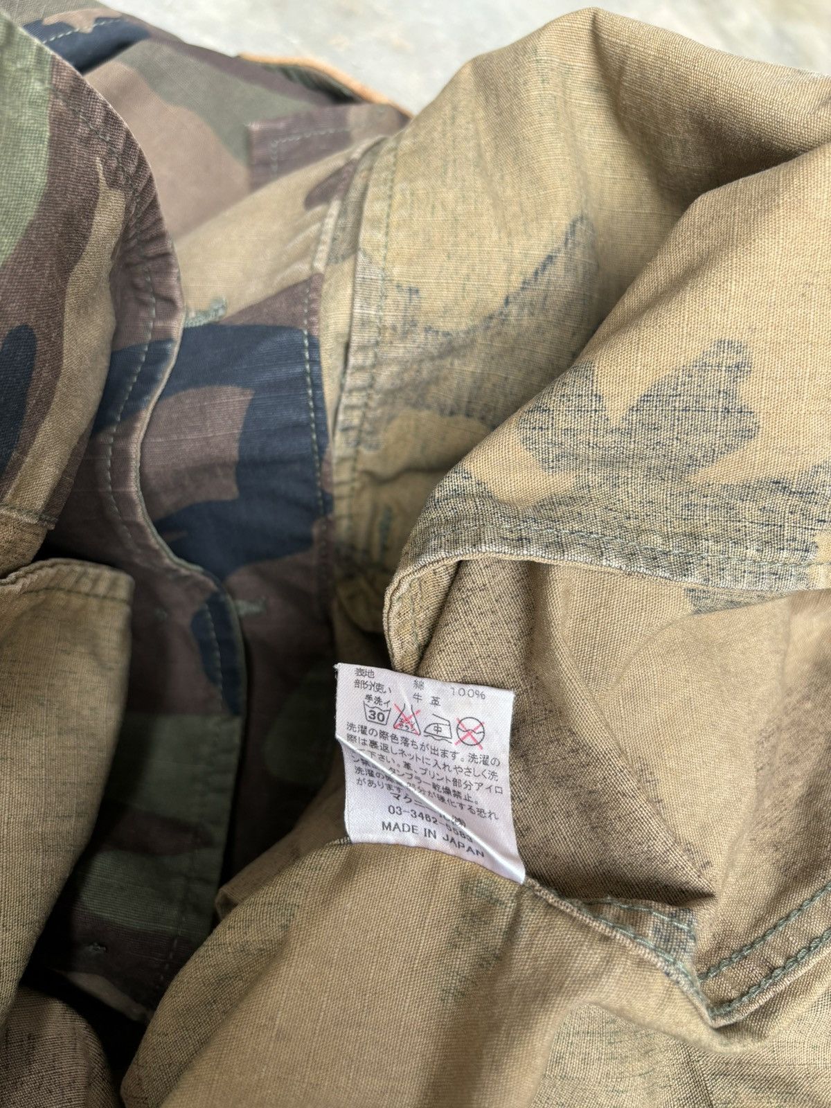 If Six Was Nine × Japanese Brand × Roar Japanesebrand Roar Camo Ifsixwasnine Lgb Style Jacket Size US M / EU 48-50 / 2 - 11 Thumbnail