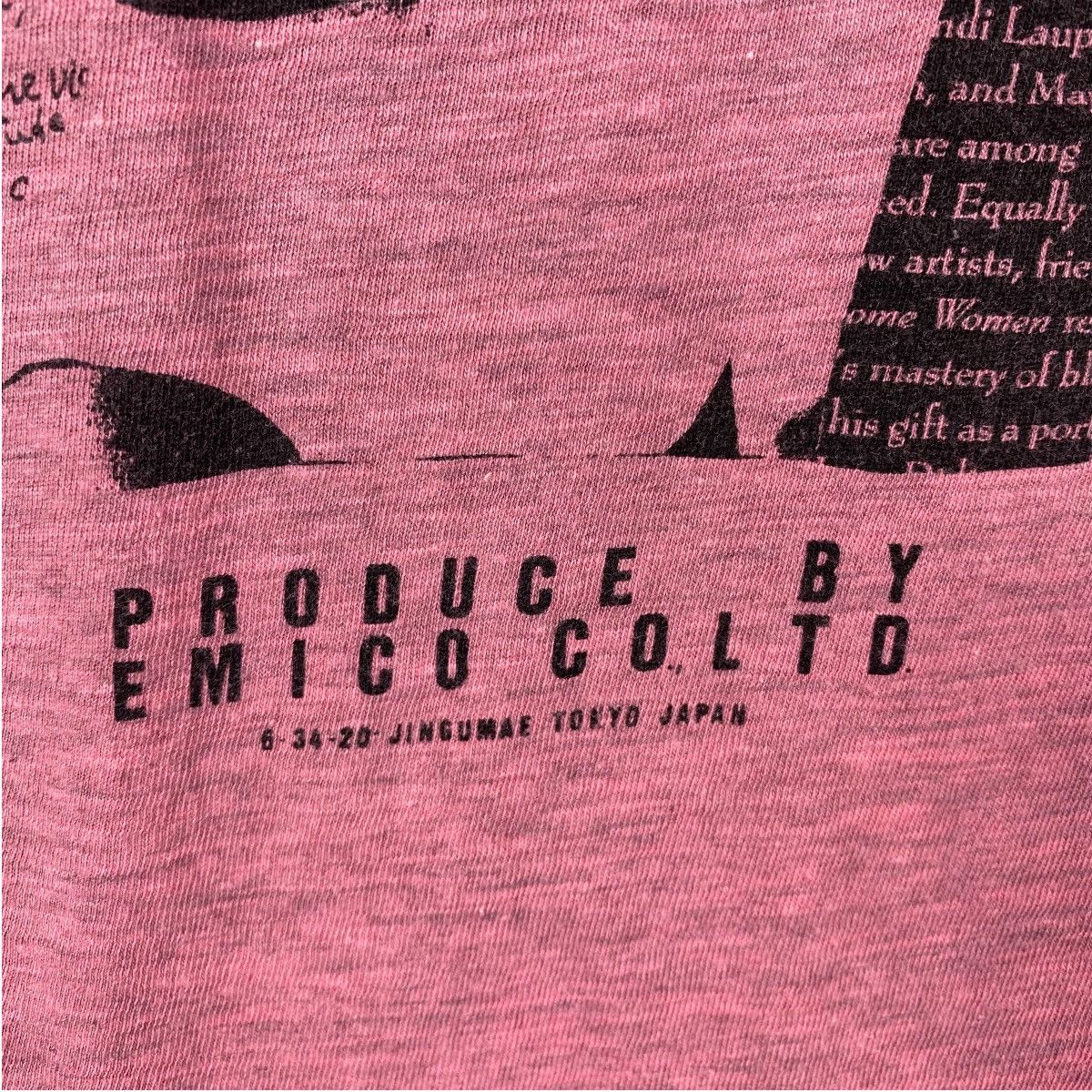 Vintage Vintage 90's EMICO Photography Graphic Tee Shirt Large Size Size US L / EU 52-54 / 3 - 3 Thumbnail