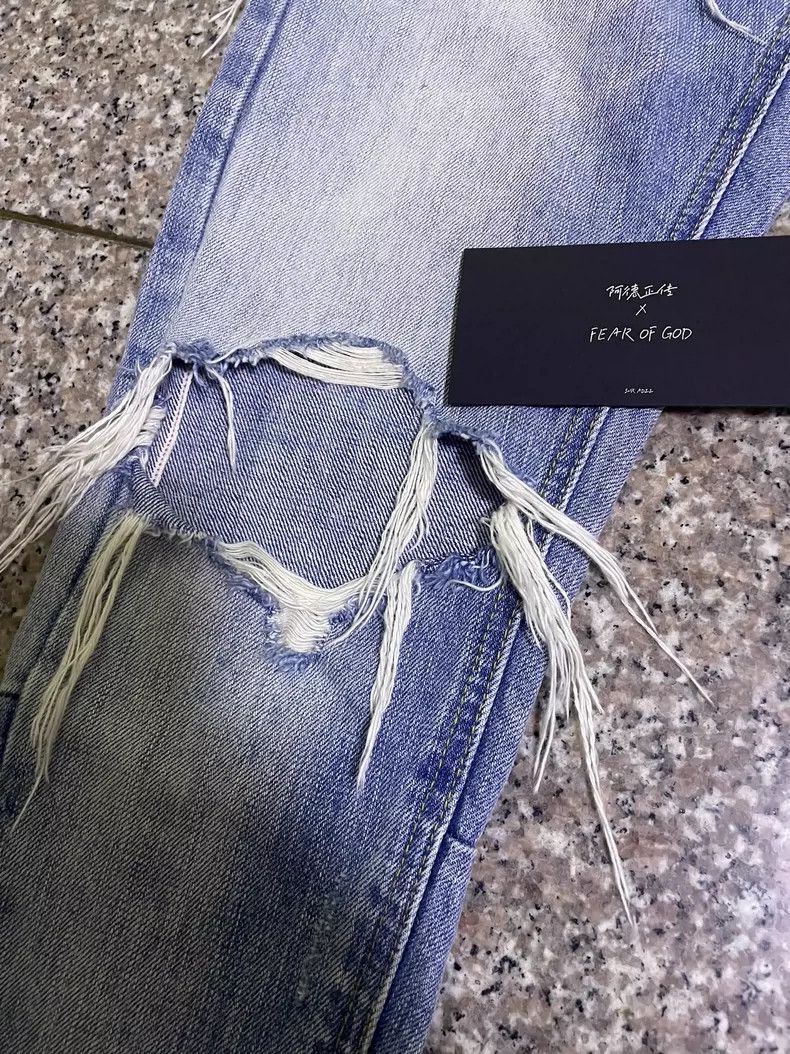 Fear of God Fear of God The third batch of blue cattle Size US 30 / EU 46 - 4 Thumbnail