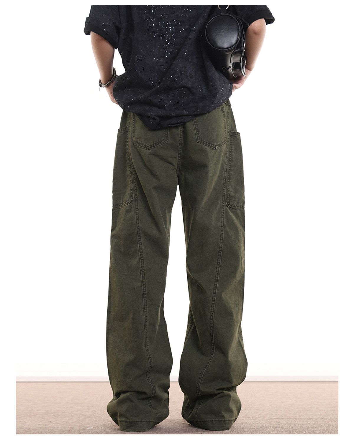 Japanese Brand × Jean Retro high street multi-pocket loose cleanfit cargo jeans Size US 32 / EU 48 - 3 Thumbnail