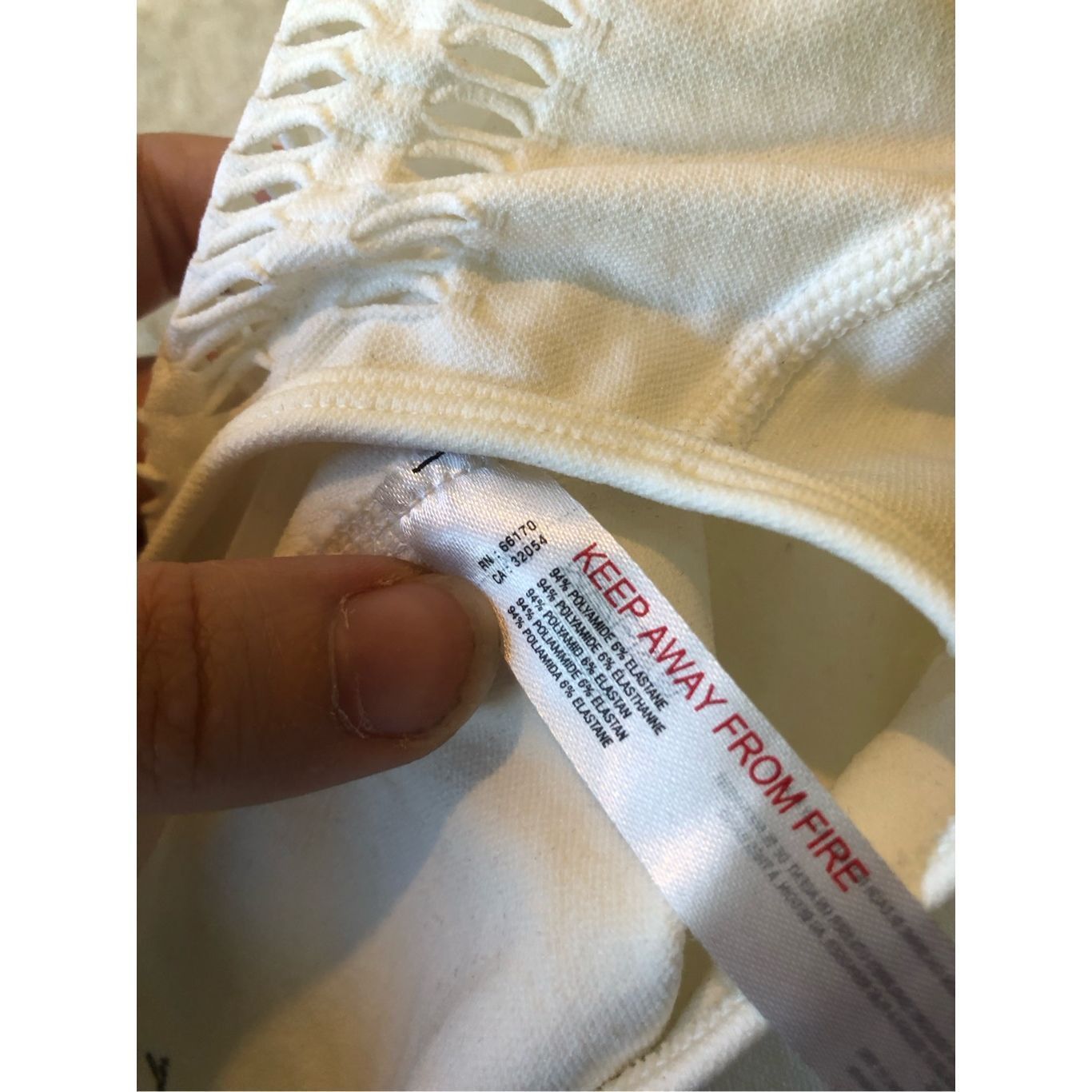 Urban Outfitters Urban Outfitters Out From Under Women’s White Eye-lit Hole L Size L / US 10 / IT 46 - 6 Thumbnail