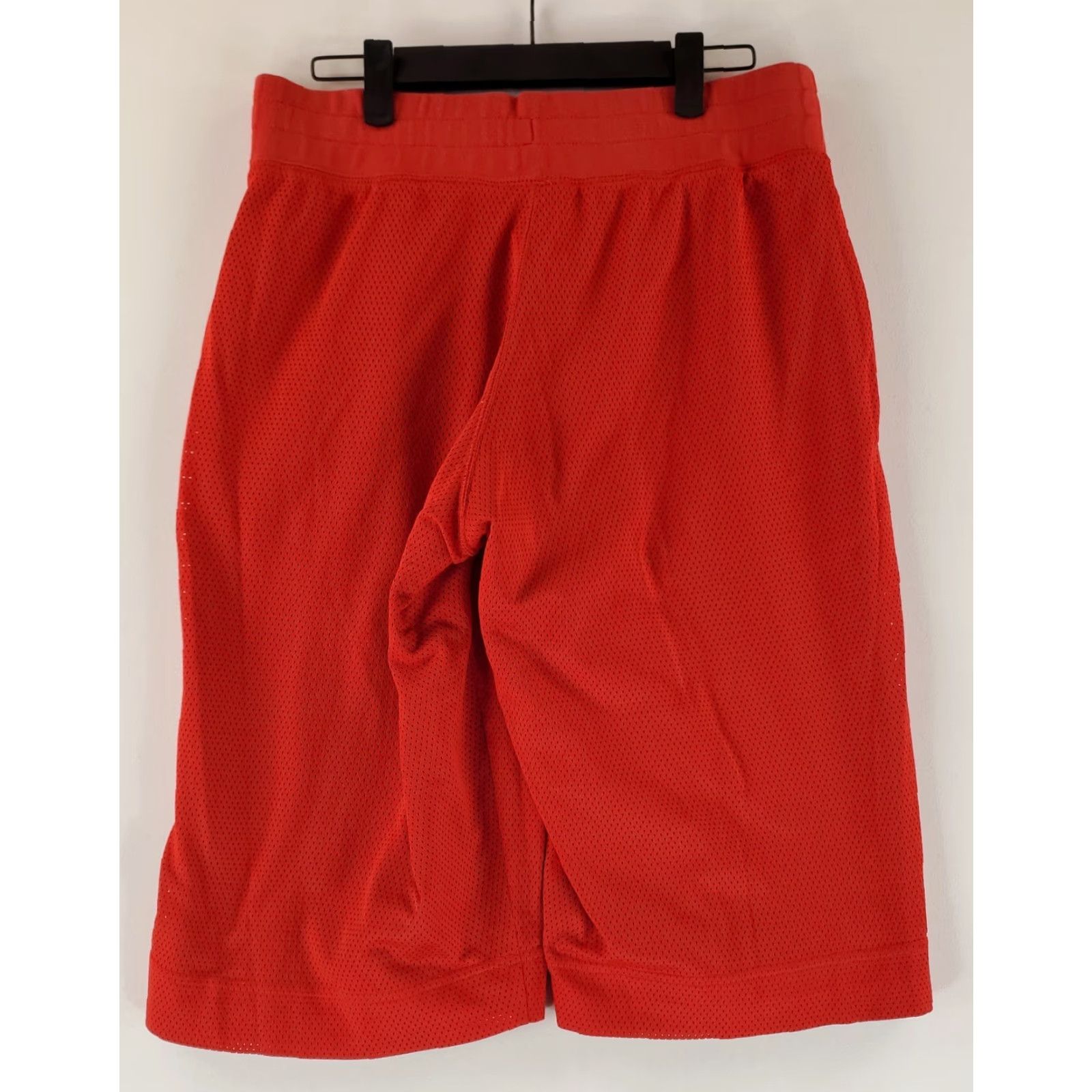 Nike Nike Air Shorts Reversible Basketball Spellout Black Red Mens M Size US 31 - 3 Thumbnail