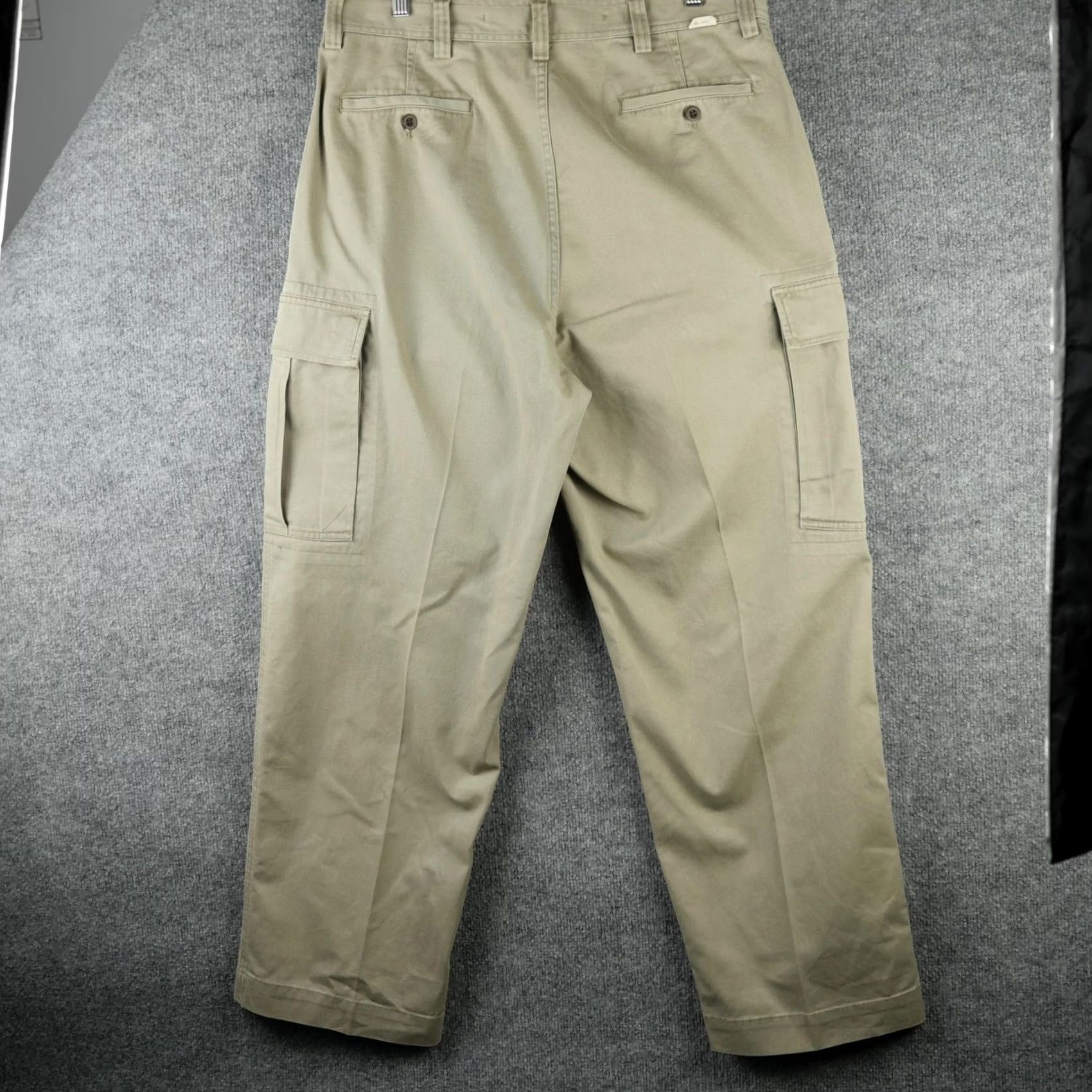 Polo Ralph Lauren Vintage Polo Ralph Lauren Pants Mens 34x30 Beige Cargo Relaxed Fit Workwear Beige USA Mens Pants Cargo Pocket Straight Leg Casual Workwear Size US 34 / EU 50 - 4 Thumbnail