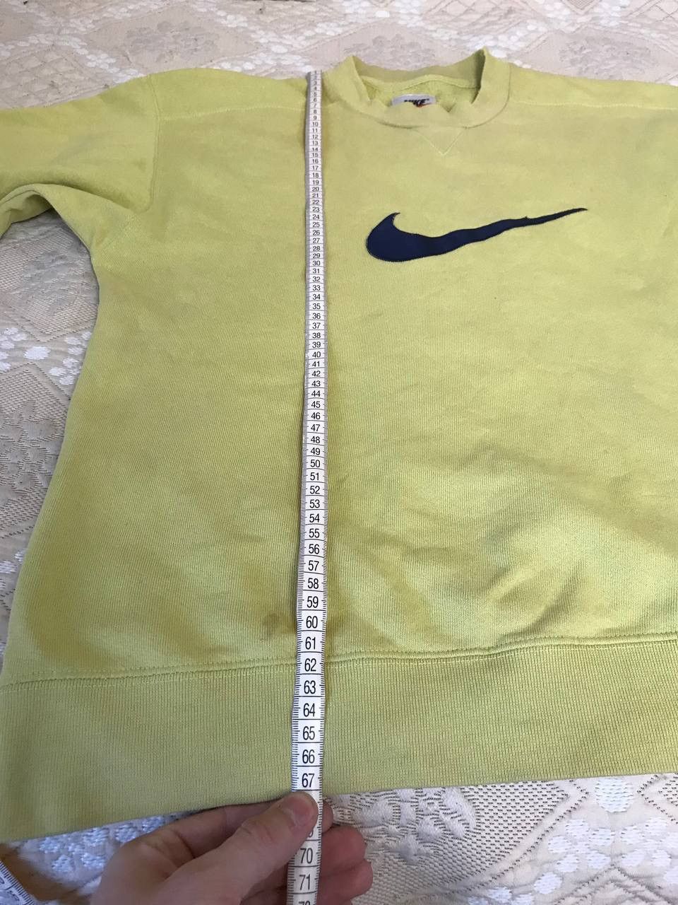 Nike 🔥 Nike Vintage Sweatshirt Big Swoosh Baggy Cropped Japanese Size US S / EU 44-46 / 1 - 11 Thumbnail