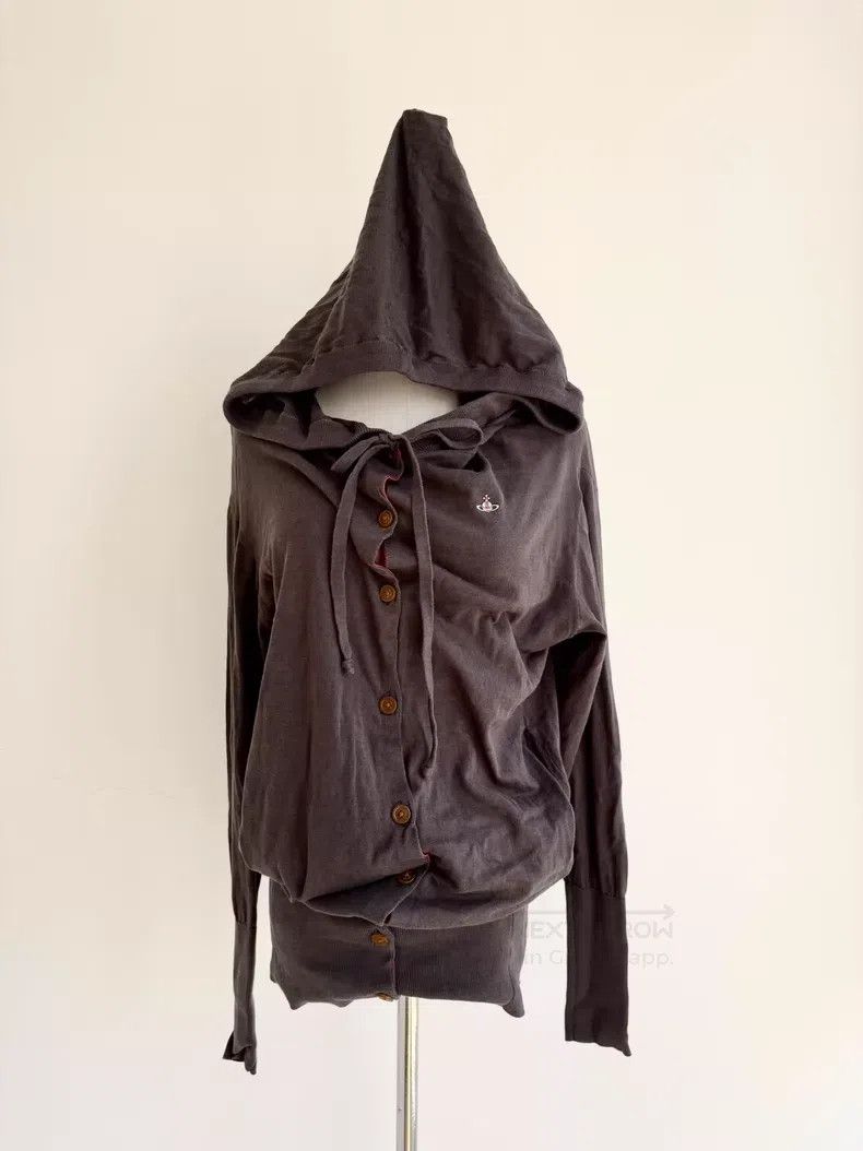 Vivienne Westwood Vivienne Westwood size 00 Vintage Dark Grey Witch Hat Satur Size S / US 4 / IT 40 - 1 Thumbnail
