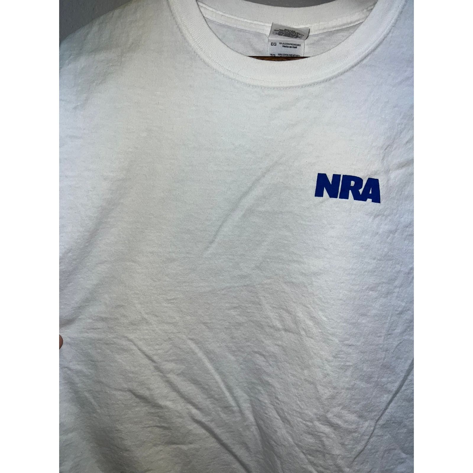 Gildan Vintage NRA Shirt Bitter Gun Owner & I Vote America Tee XL Size US XL / EU 56 / 4 - 4 Thumbnail