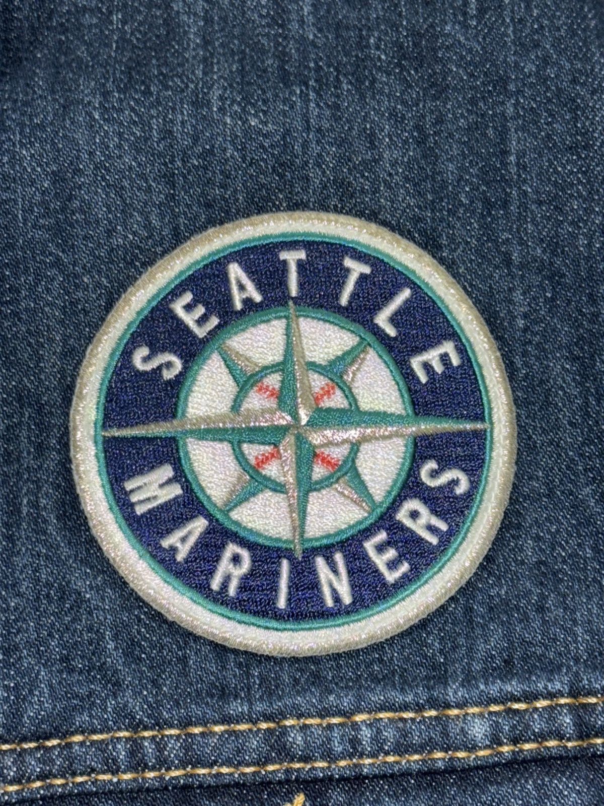 Levi's × MLB Seattle Mariners Levi’s denim jacket size extra large Size US XL / EU 56 / 4 - 5 Thumbnail